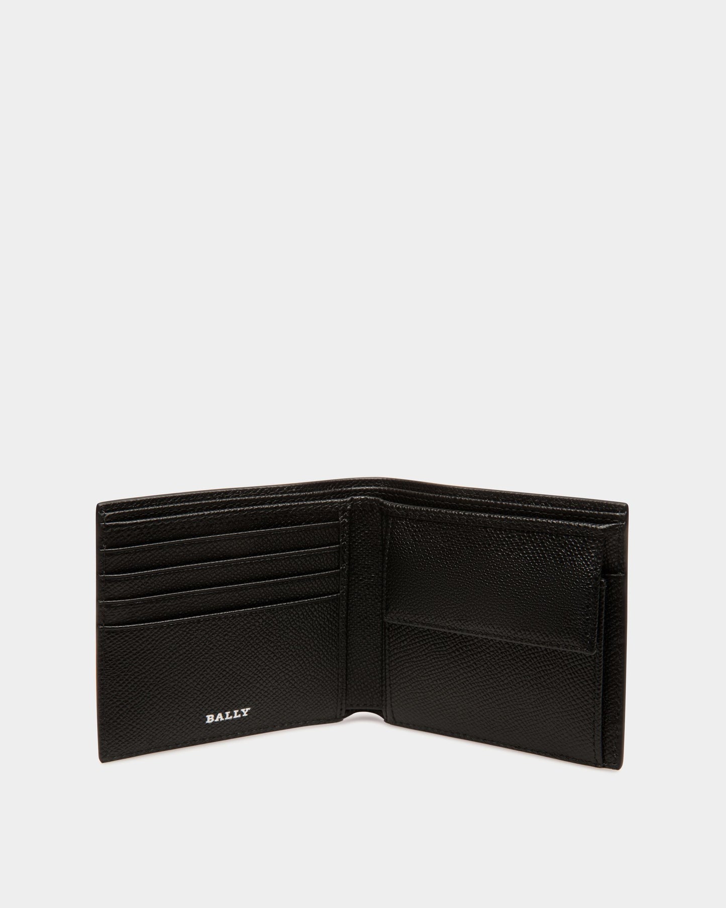 Wallet in Black Embossed Leather