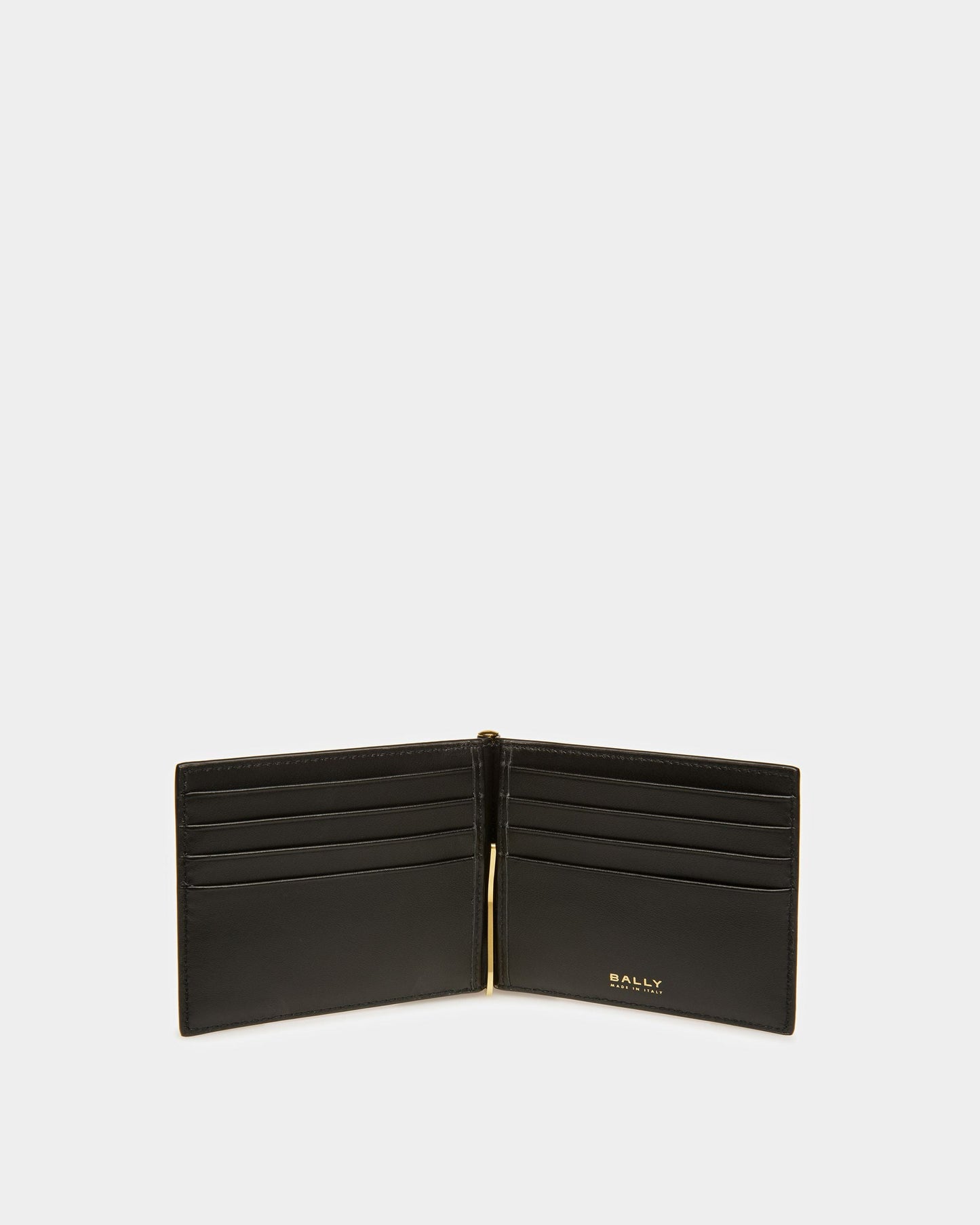 Bifold Clip Wallet In Sellier