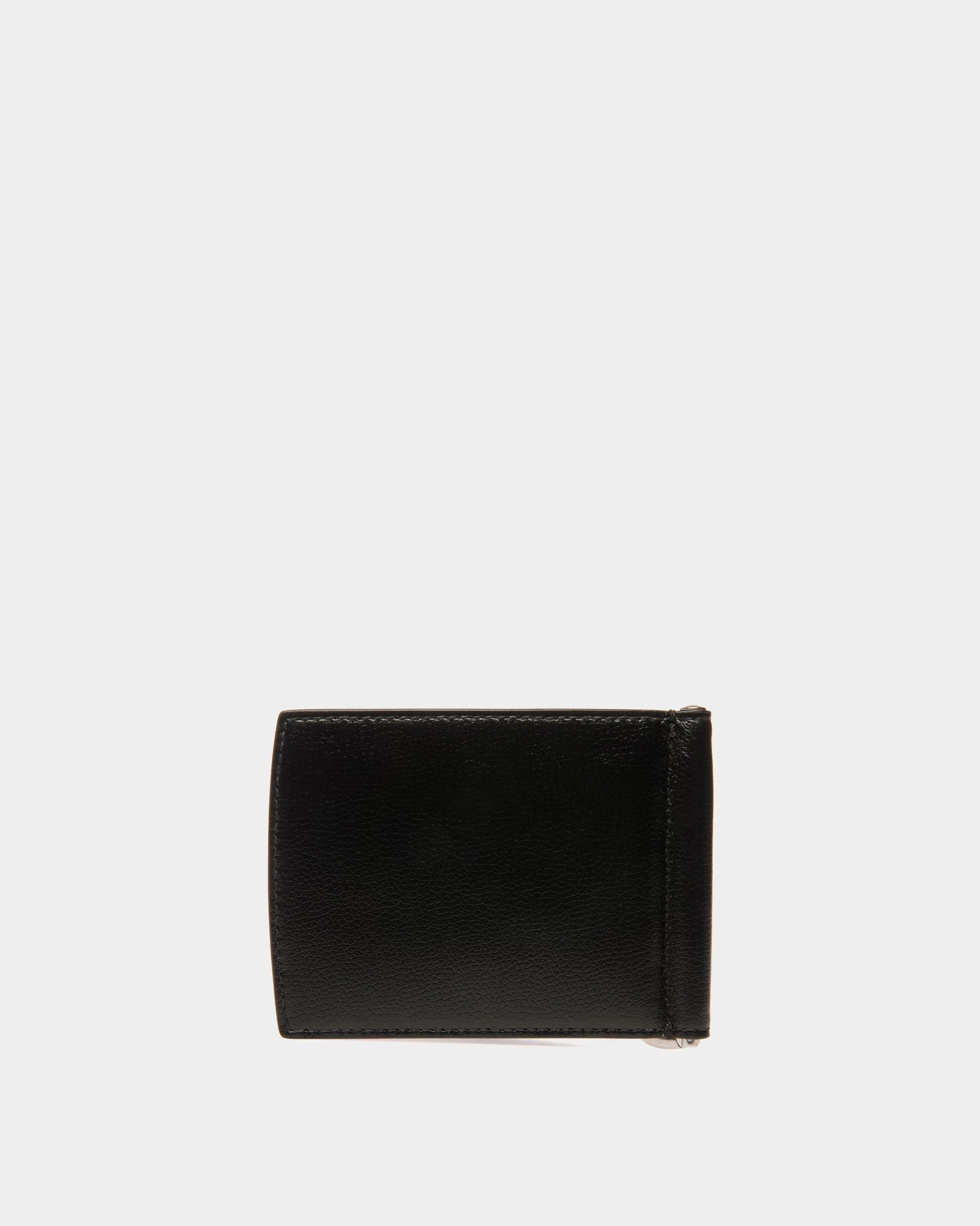 Banque Bi-fold Clip | Men's Wallets And Coin Purses | Black Leather | Bally | Still Life Back