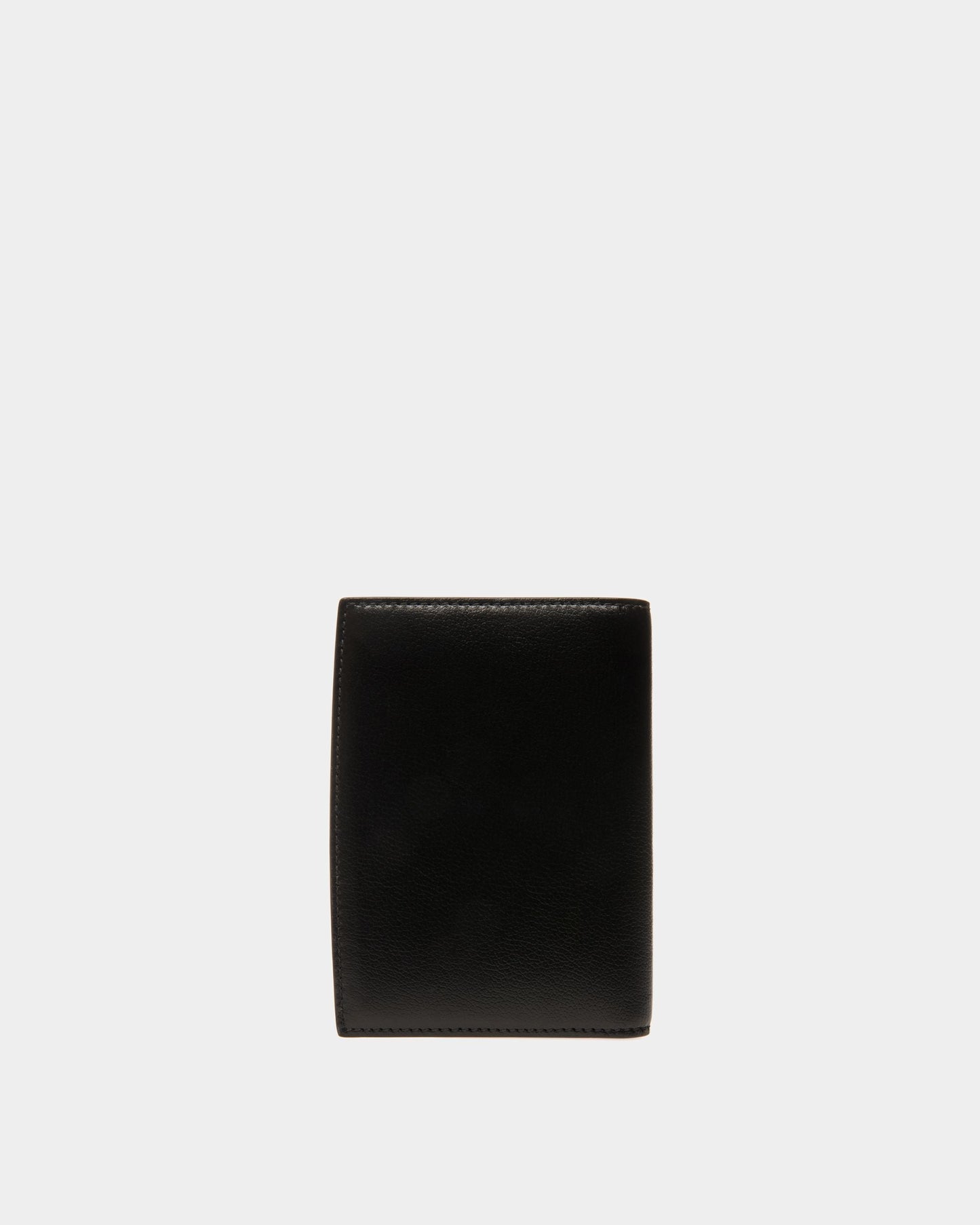 Banque Passport Case | Men's Passport Case | Black Leather | Bally | Still Life Back