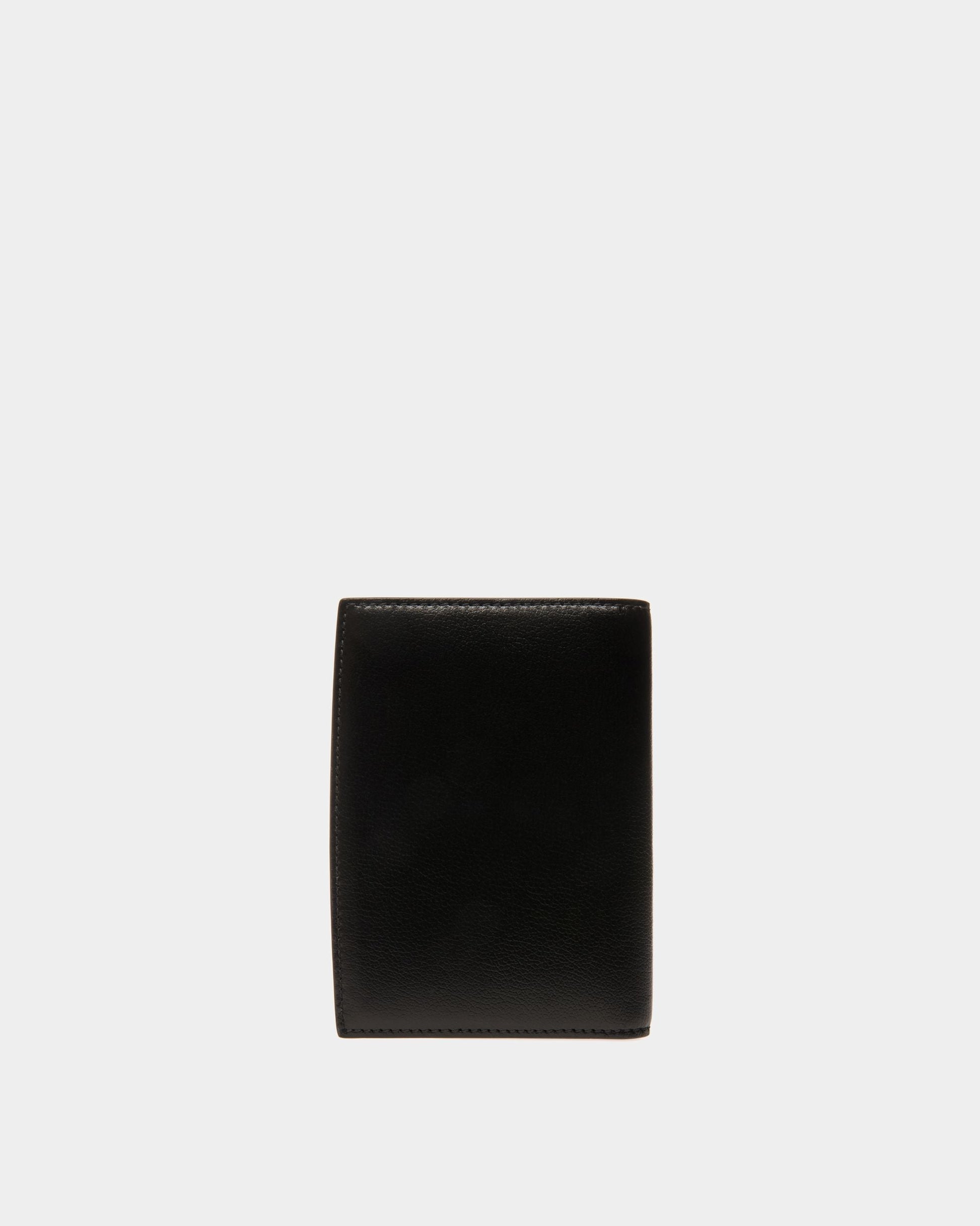 Banque Passport Case | Men's Passport Case | Black Leather | Bally | Still Life Back