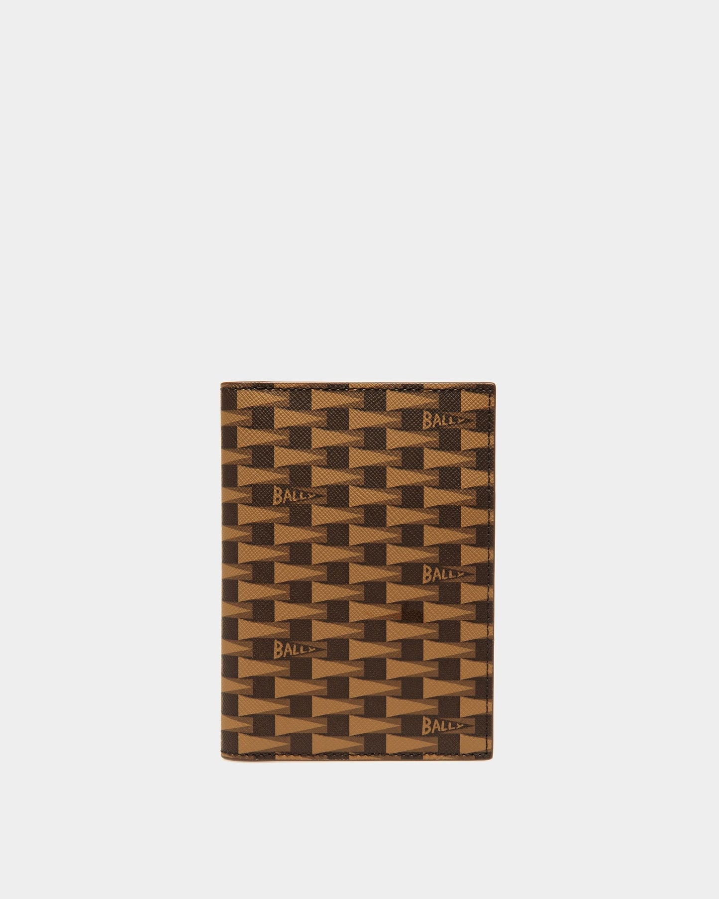 Pennant Passport Holder | Men's Passport Holder | Desert TPU | Bally | Still Life Back