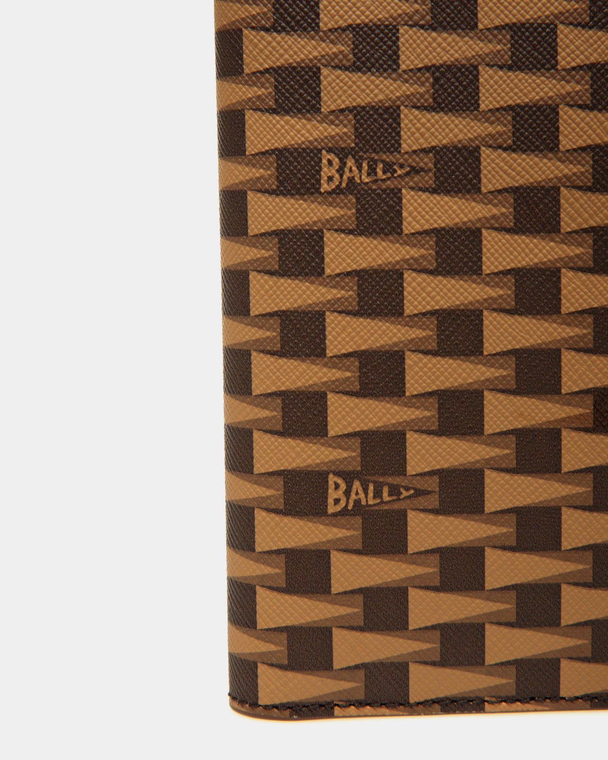 Pennant Passport Holder | Men's Passport Holder | Desert TPU | Bally | Still Life Detail