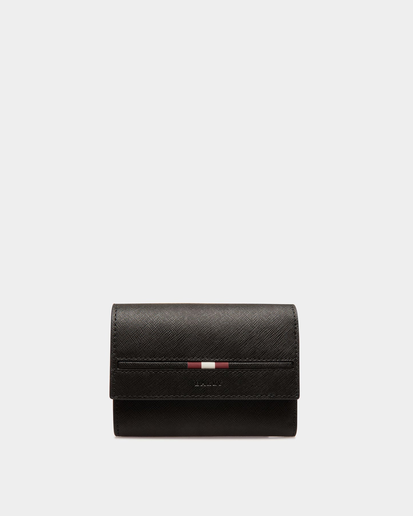 Wallet in Black Embossed Leather