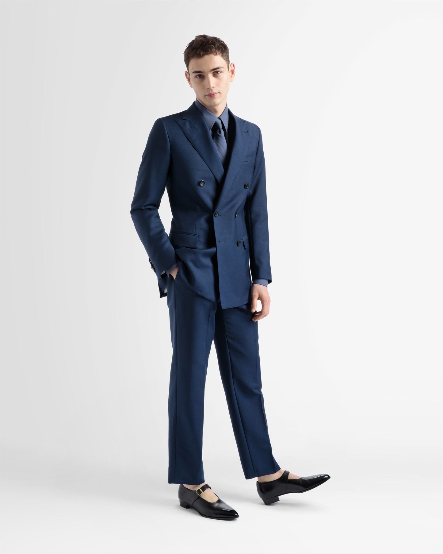 Silk Tie In Navy