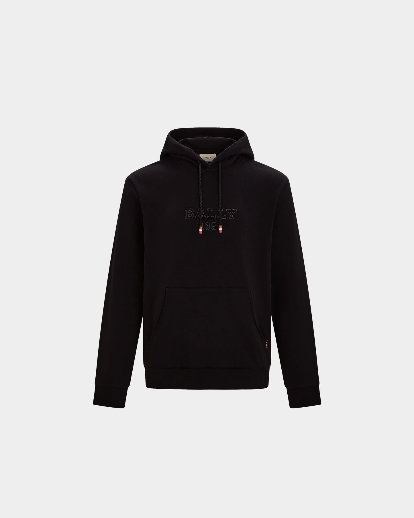 Men's Black Hooded Sweatshirt