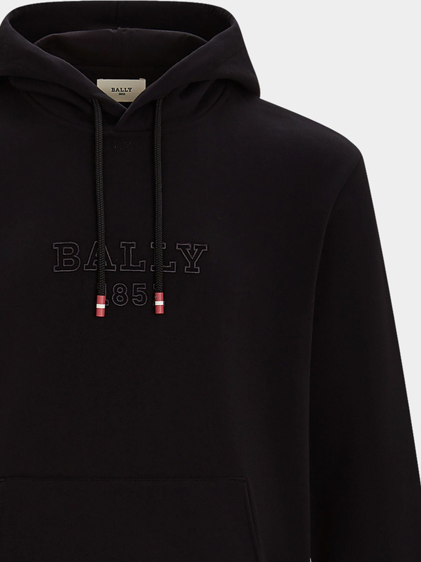 Men's Black Hooded Sweatshirt
