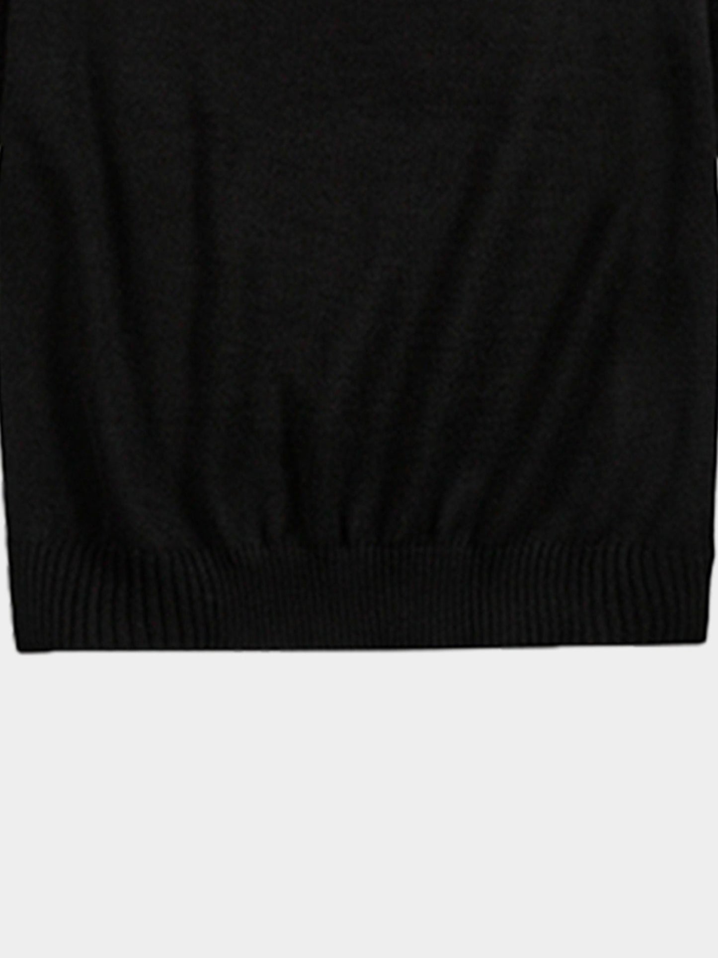 Sweater in Black Wool