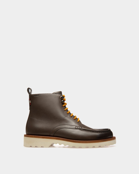 Nottingham Boot in Army Green Leather