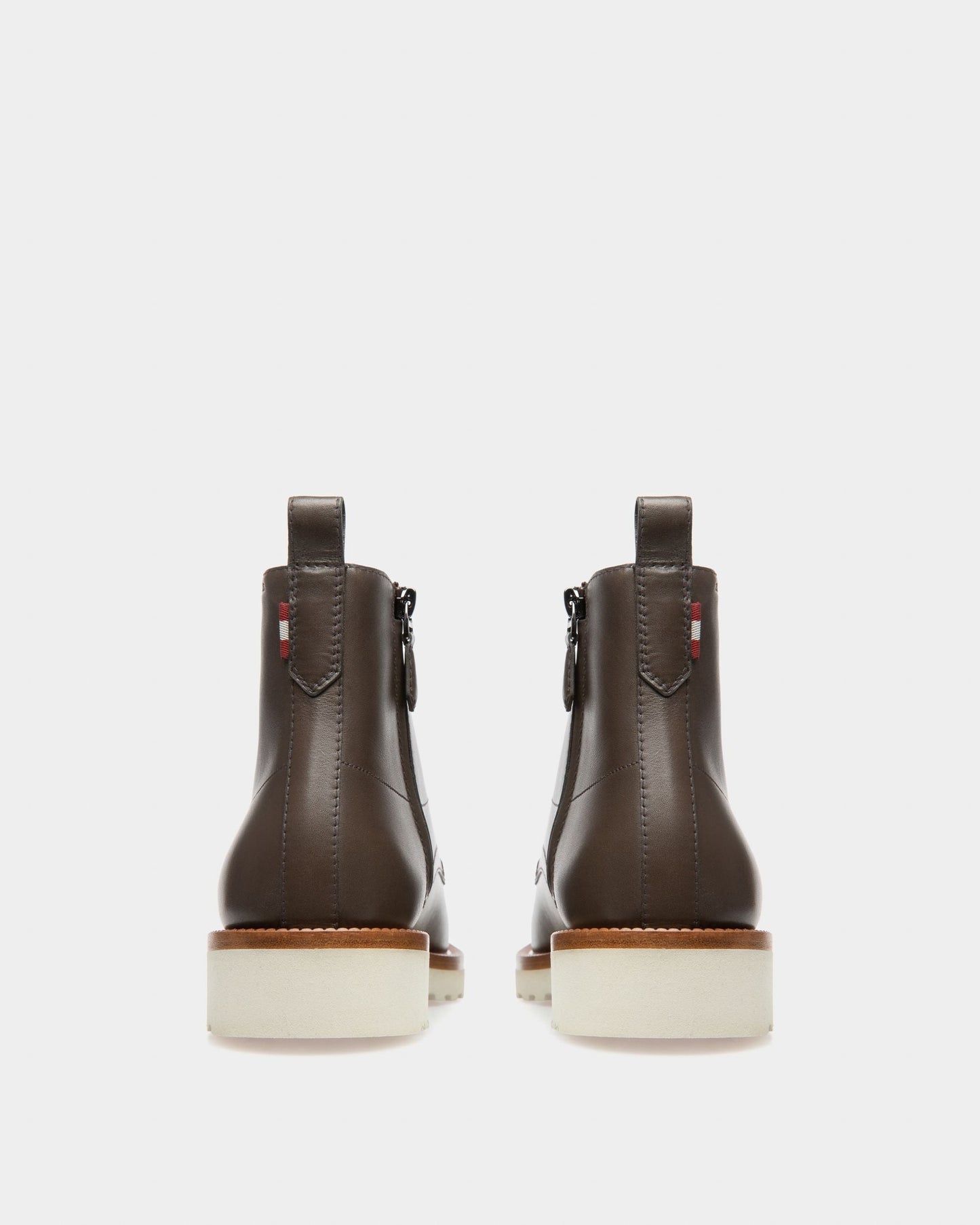 Nottingham Boot in Army Green Leather