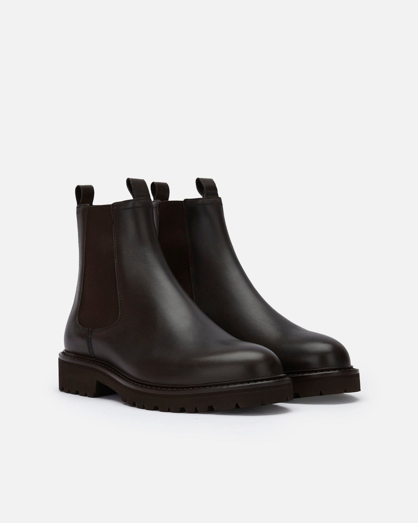 Bootie in Brown Leather