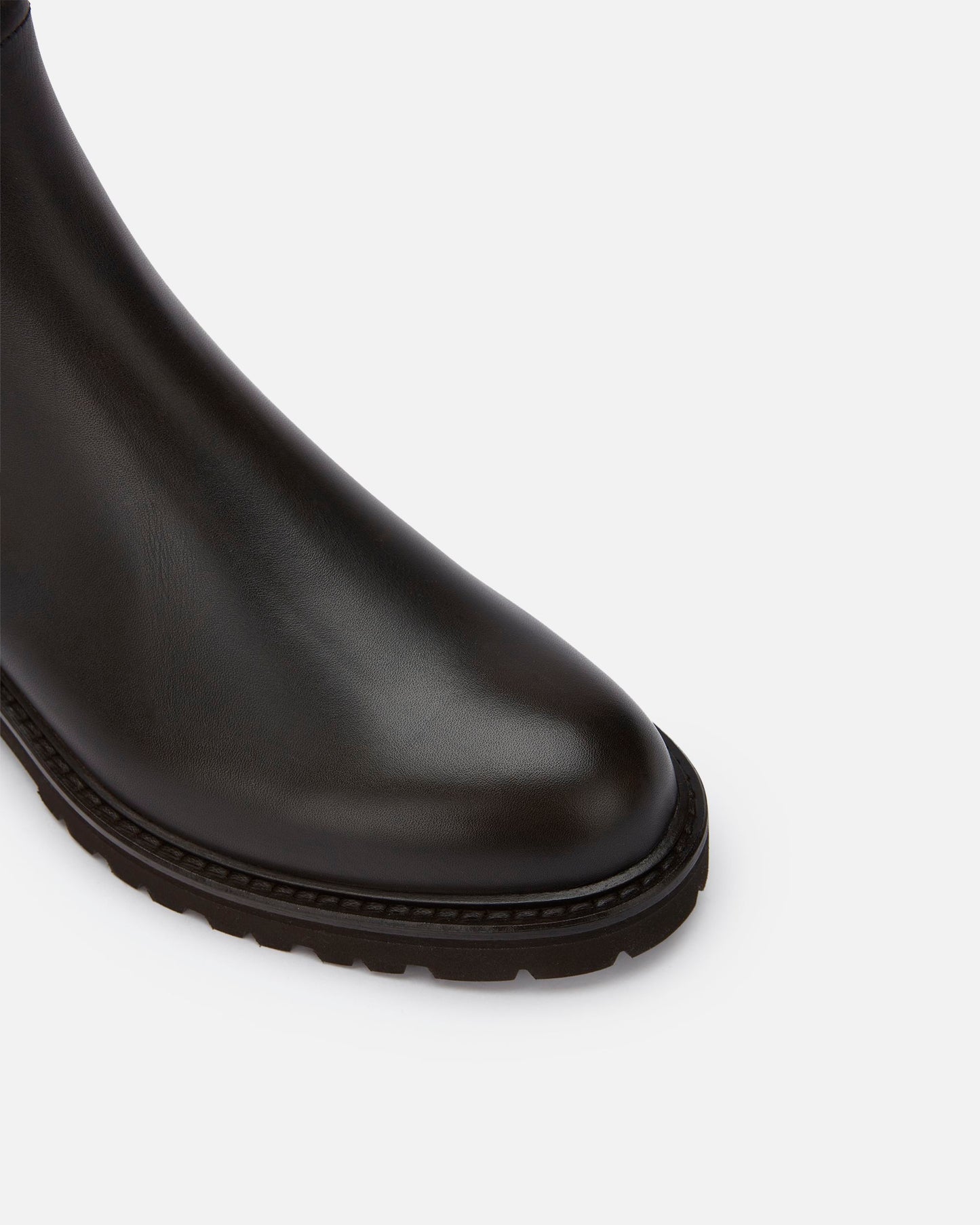 Bootie in Brown Leather