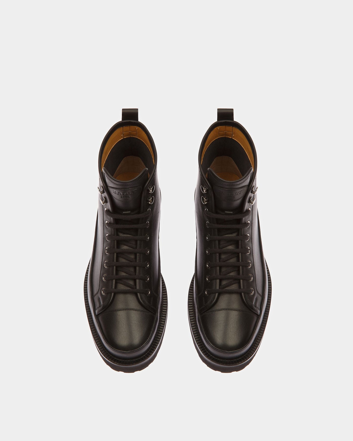 Nortis Leather Boots In Black