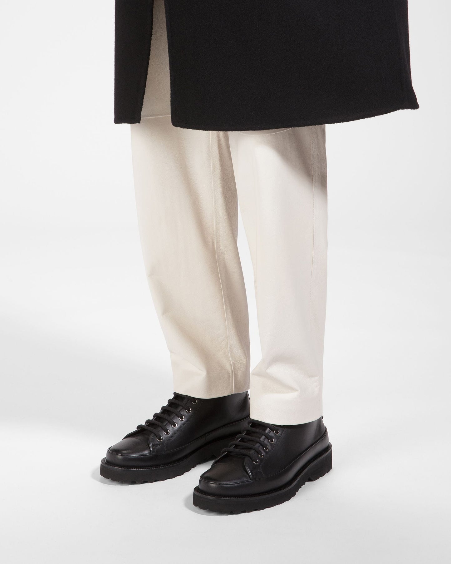 Nortis Leather Boots In Black