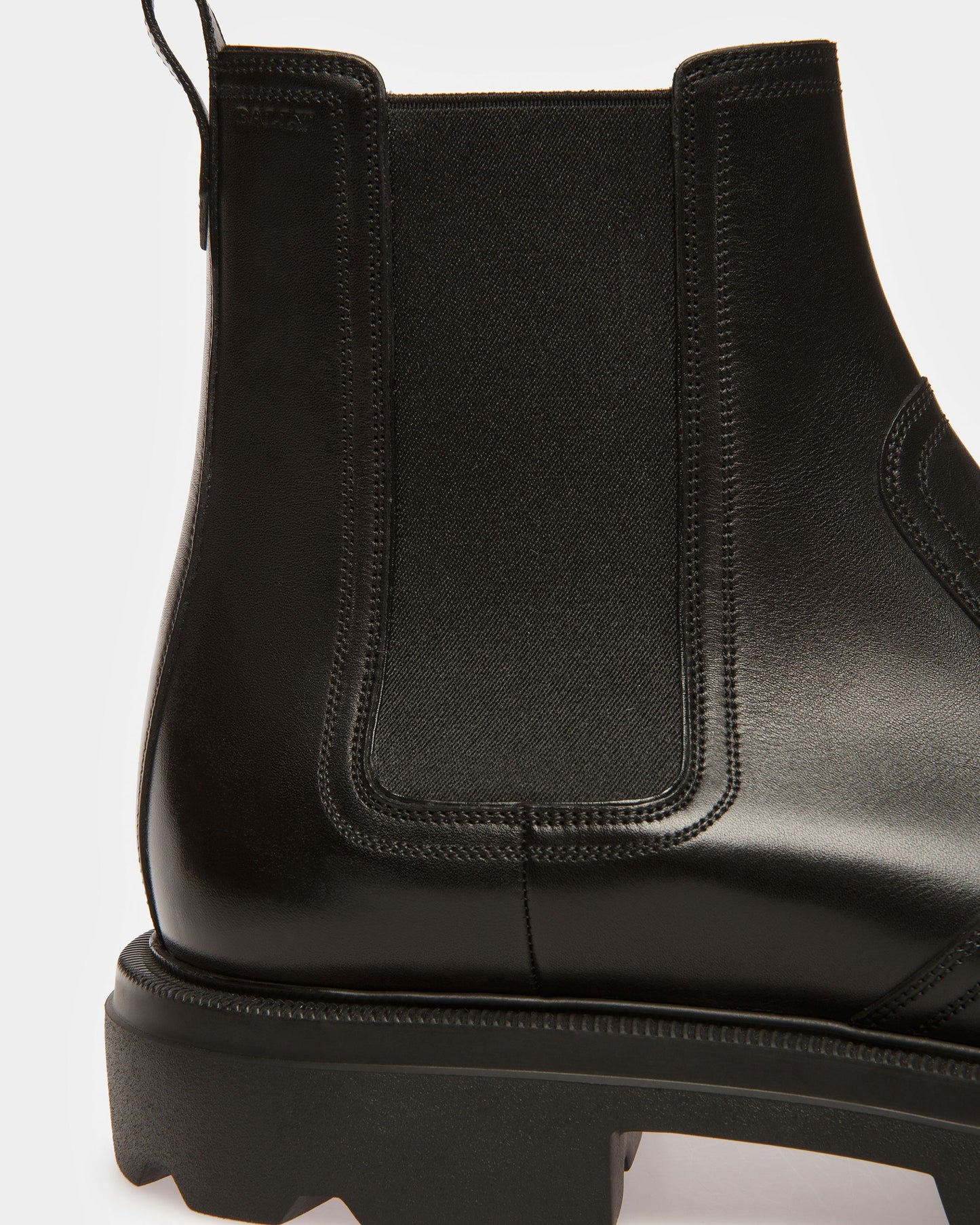 Zecron Leather Boots In Black