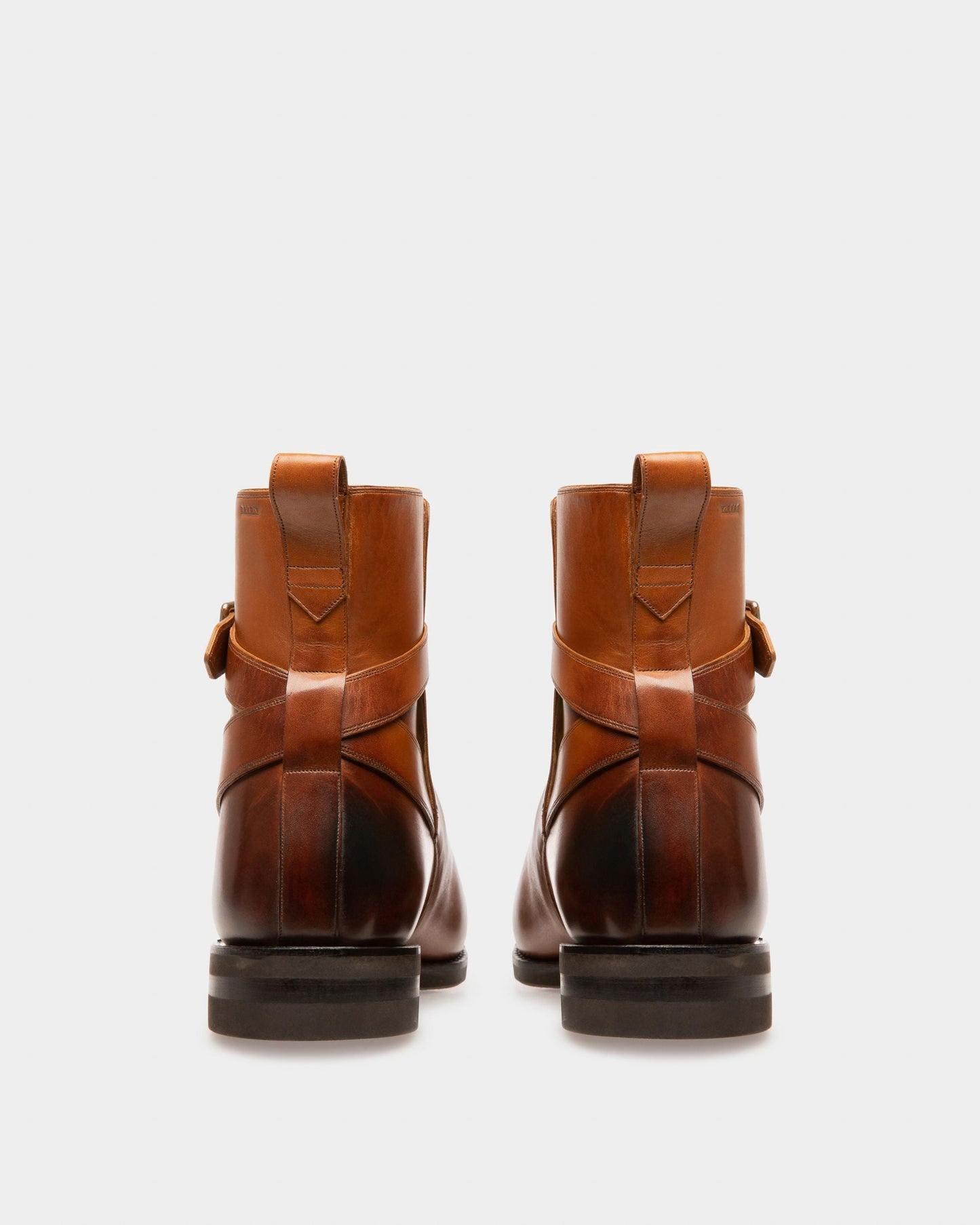 Scaviel Leather Boots In Brown