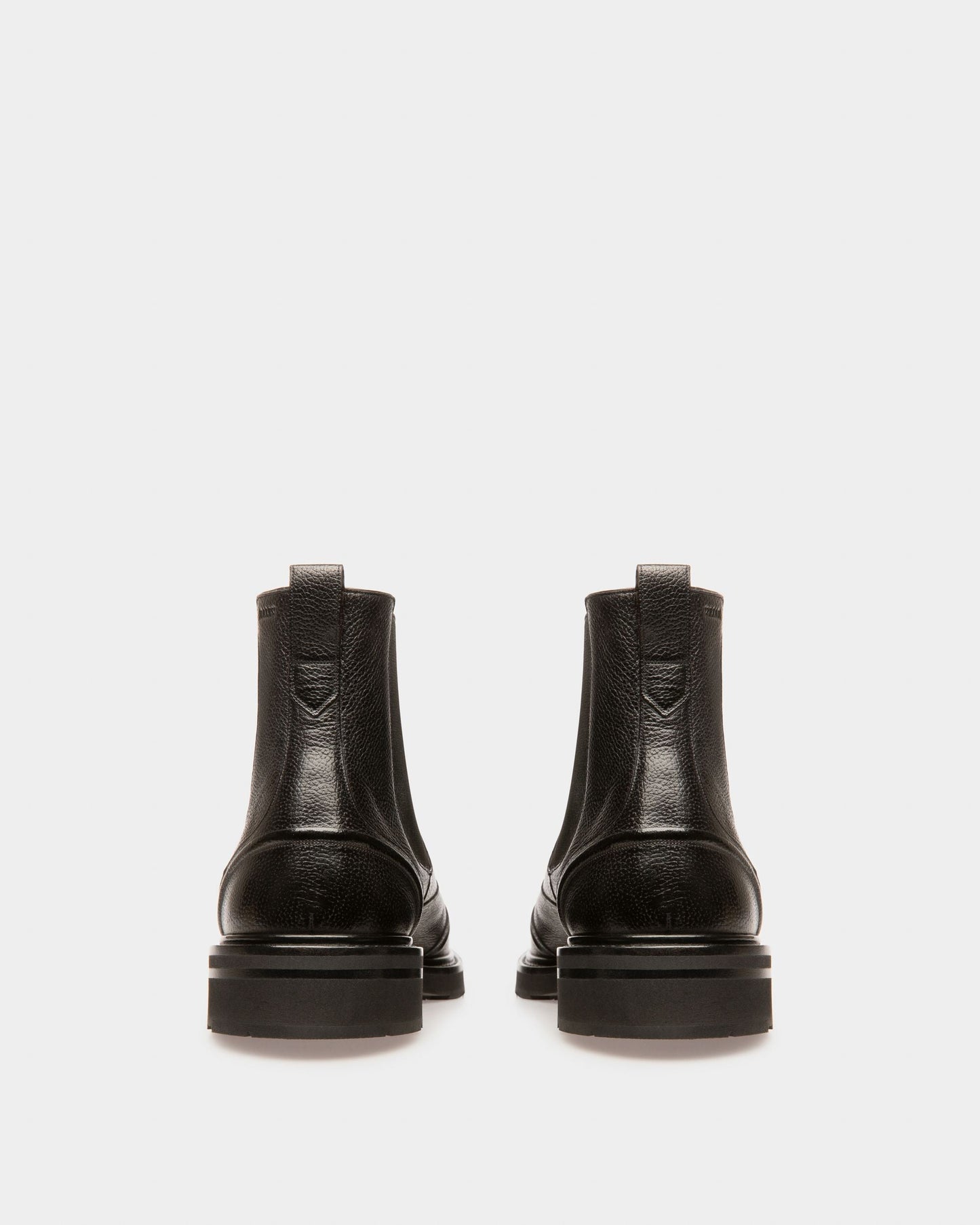 Mildor Leather Boots In Black