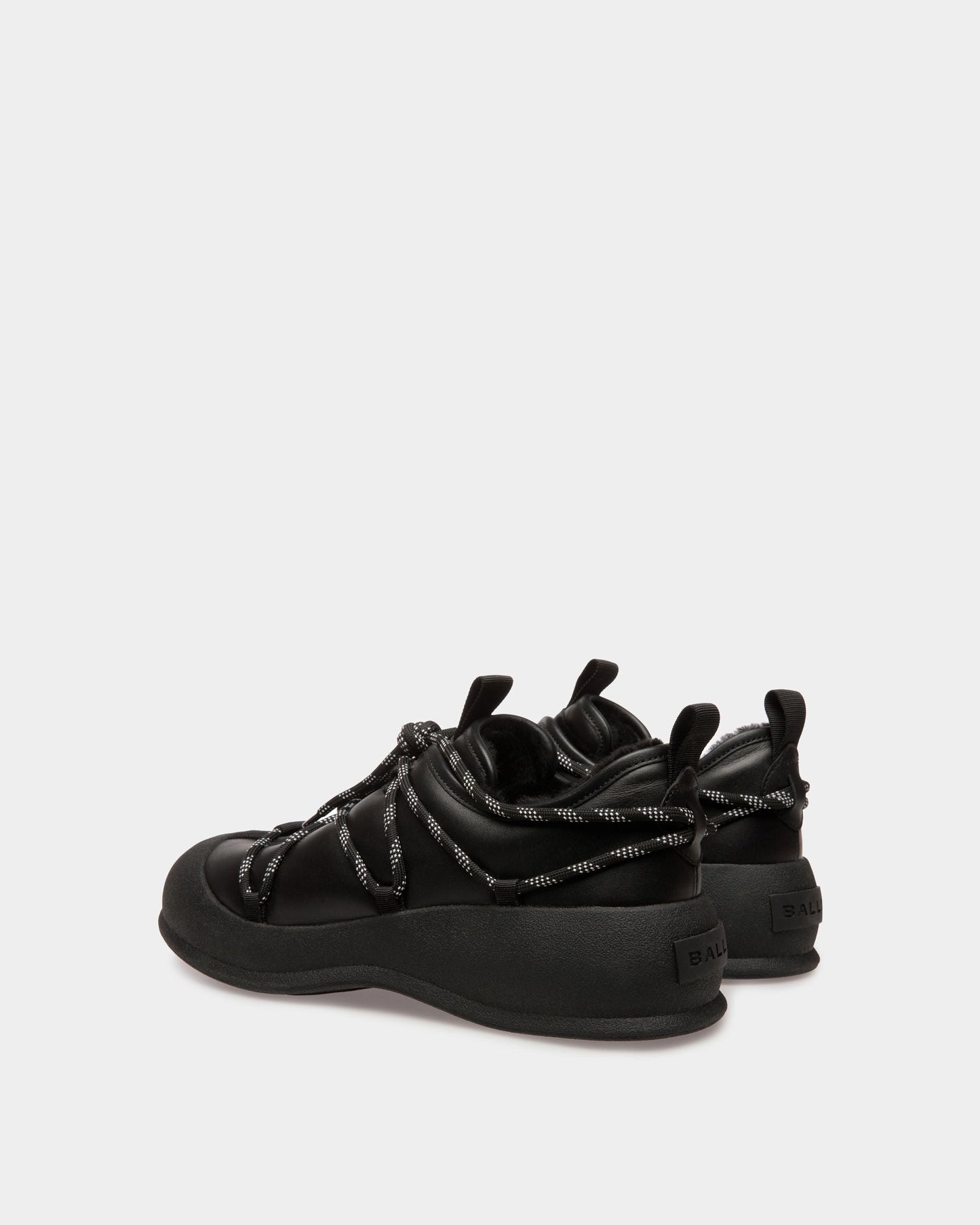 Corky | Men's Boots | Black Leather | Bally | Still Life 3/4 Back