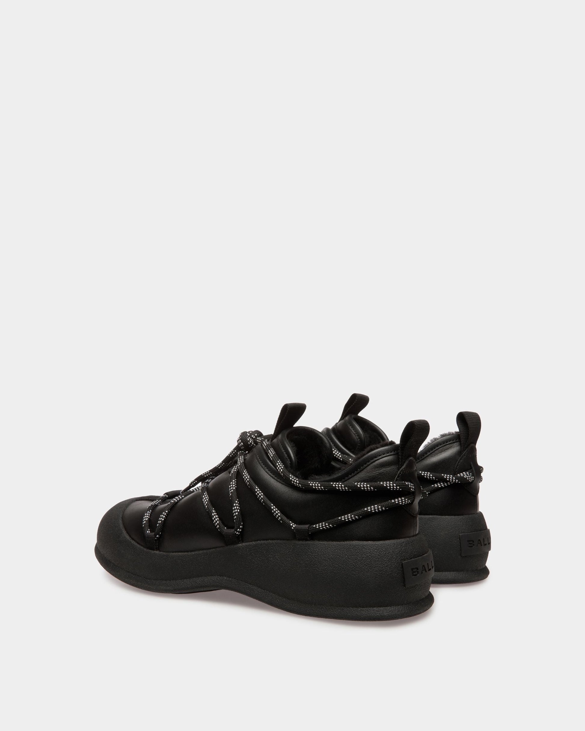 Corky | Men's Boots | Black Leather | Bally | Still Life 3/4 Back