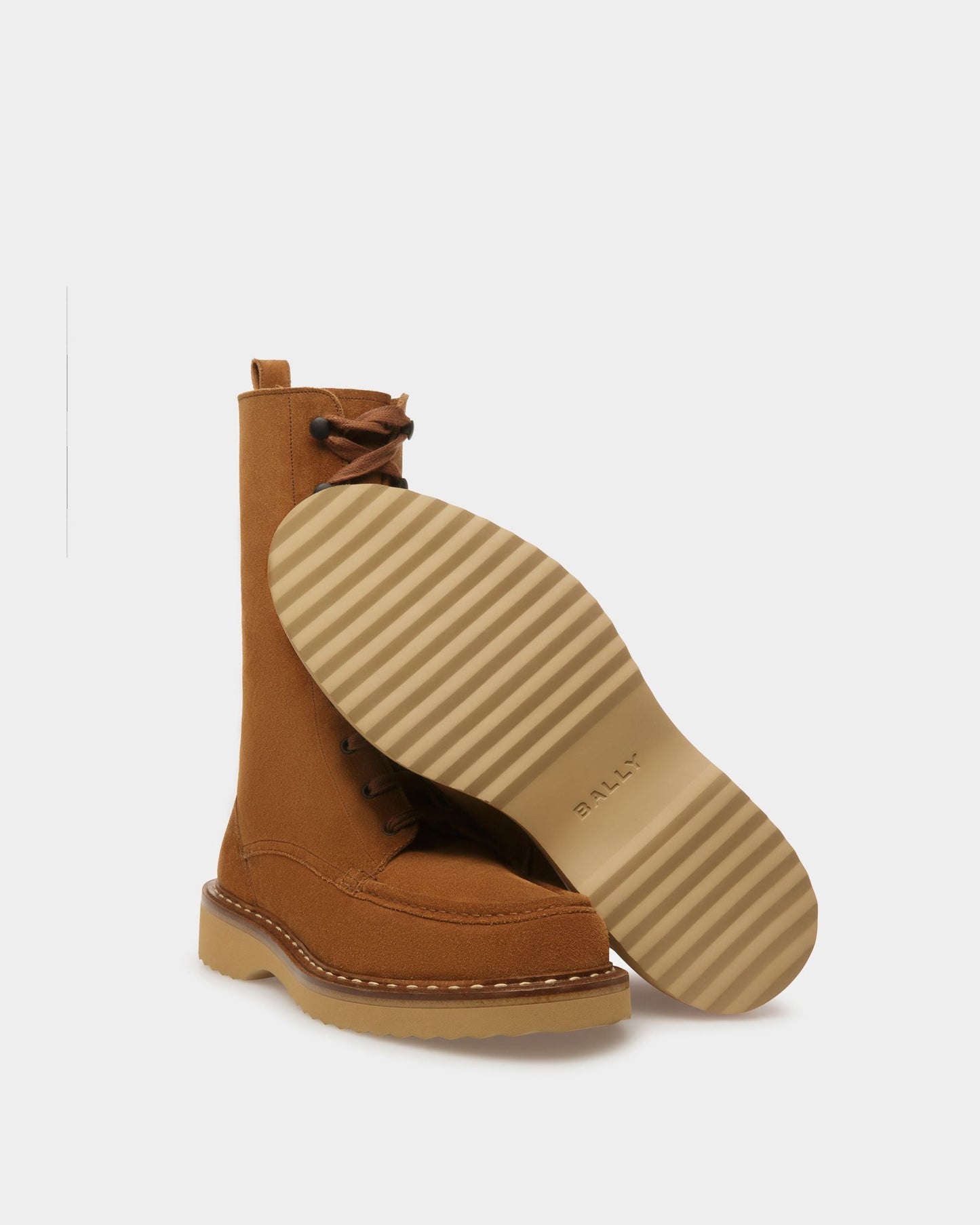 Novarno | Men's Boots | Brown Leather | Bally | Still Life Below