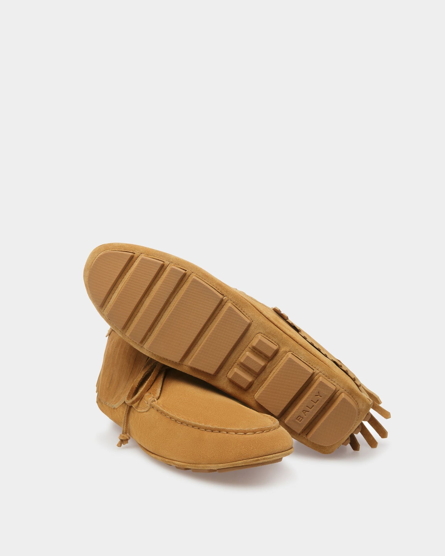Kaory | Men's Drivers | Desert Leather | Bally | Still Life Below