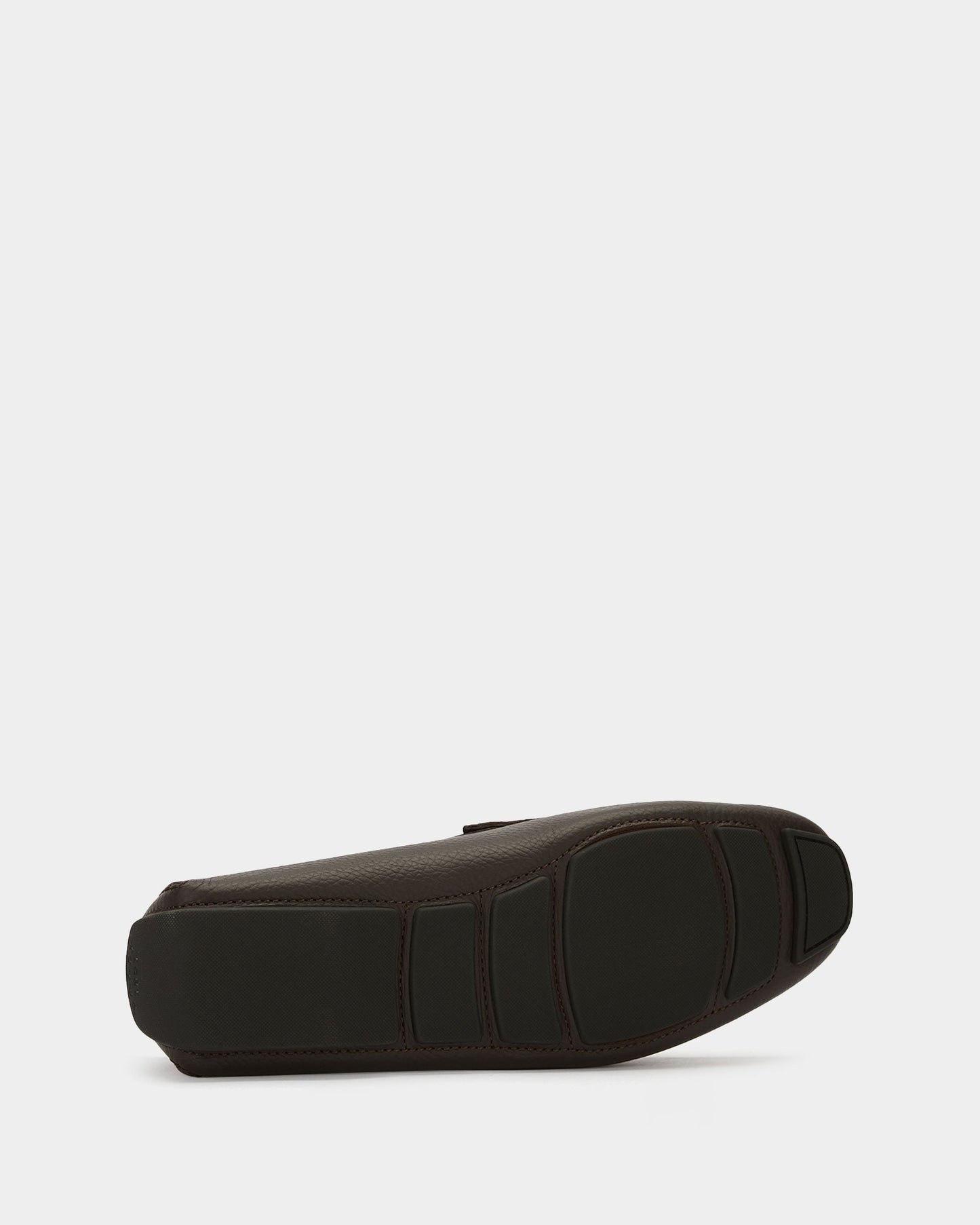 Driver in Brown Grained Leather
