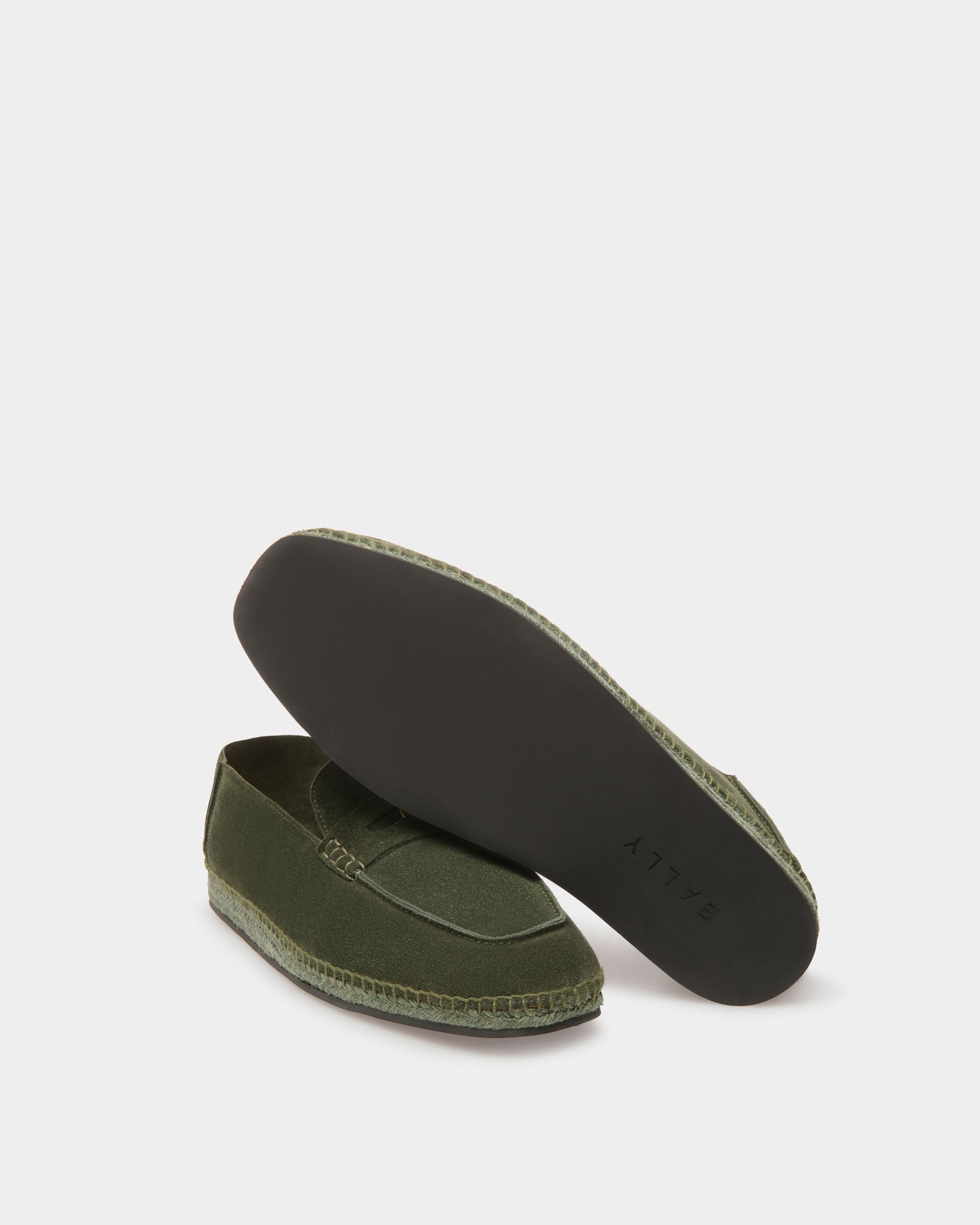 Kolby | Men's Espadrilles | Squad Leather | Bally | Still Life Below