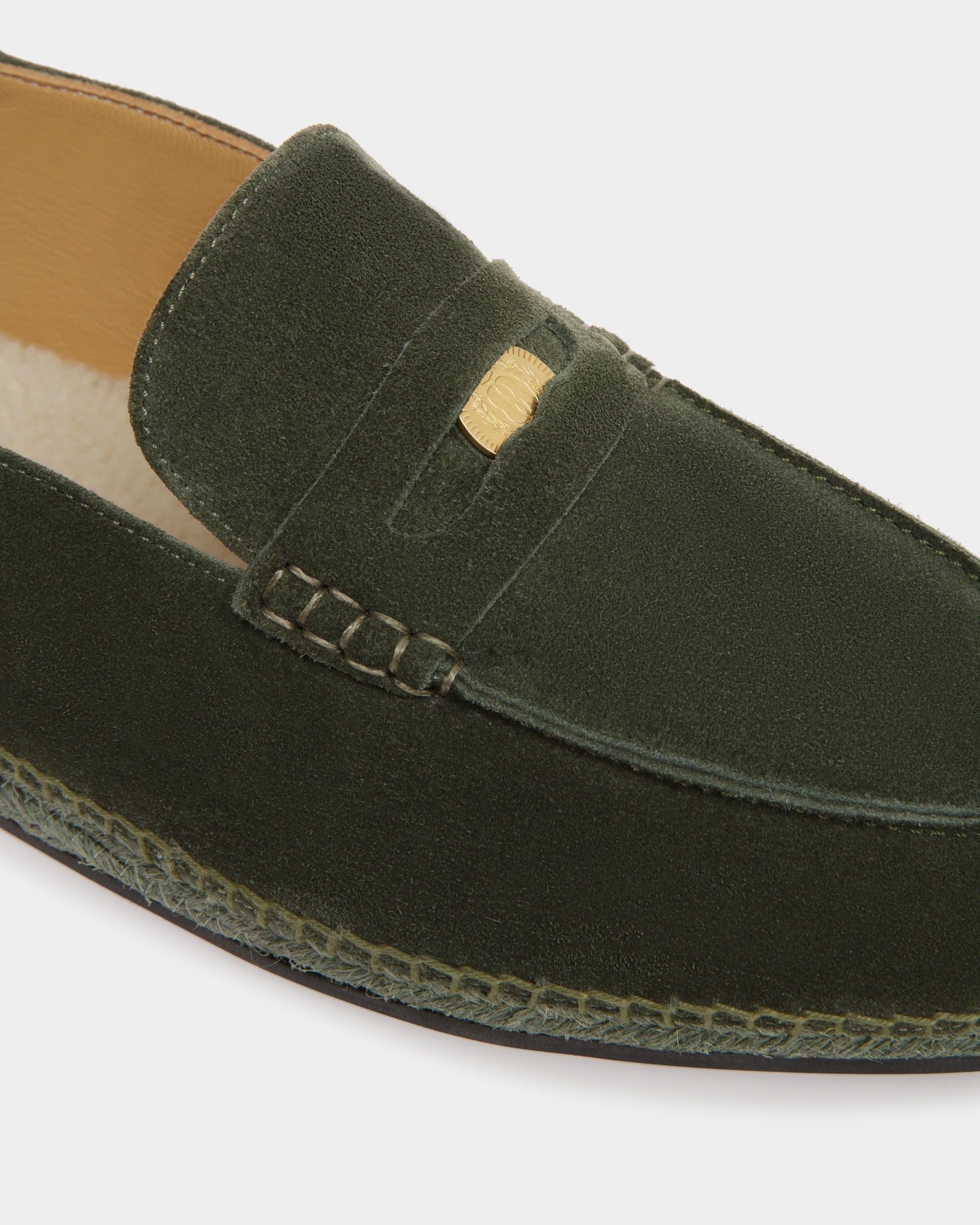 Kolby | Men's Espadrilles | Squad Leather | Bally | Still Life Detail