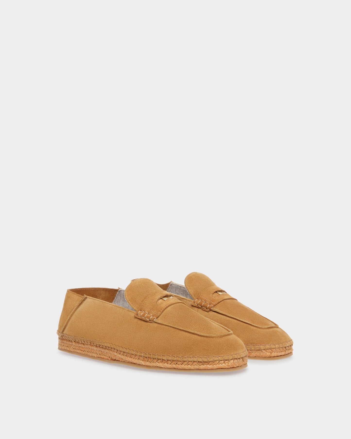 Kolby | Men's Espadrilles | Desert Leather | Bally | Still Life 3/4 Front