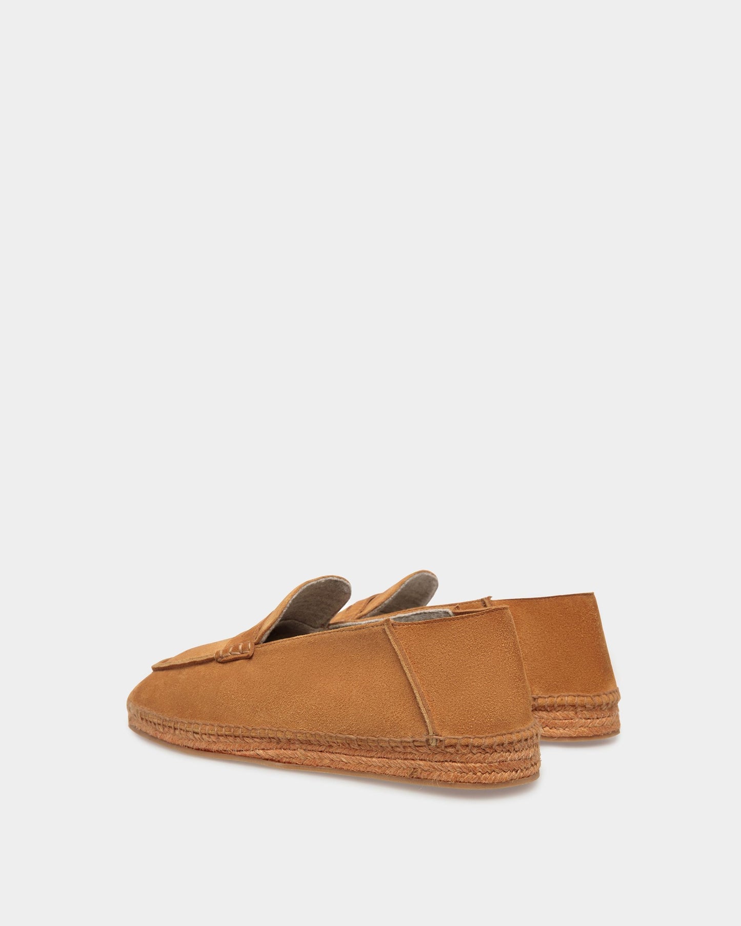 Kolby | Men's Espadrilles | Desert Leather | Bally | Still Life 3/4 Back
