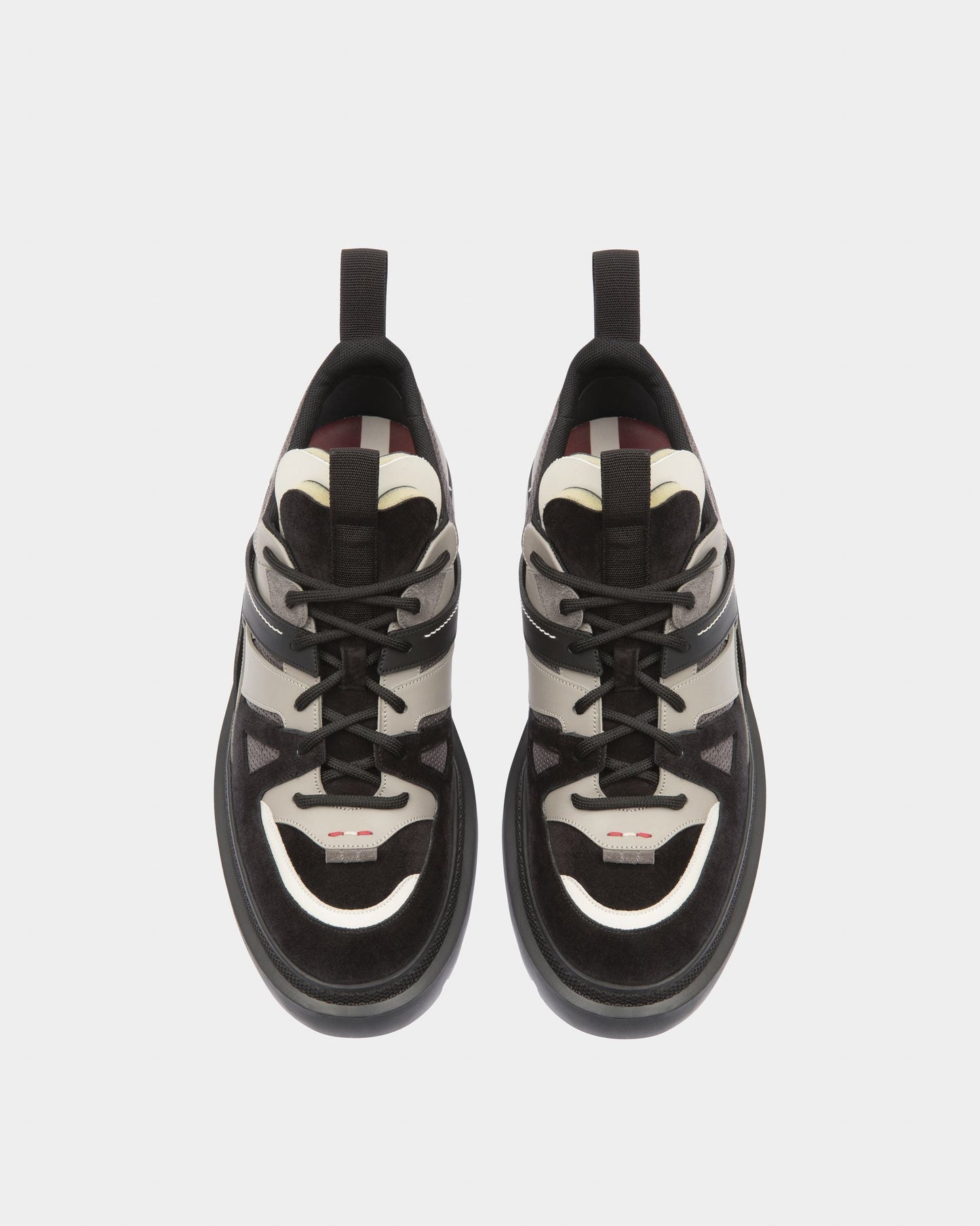 Vailont Leather Derbies In Black