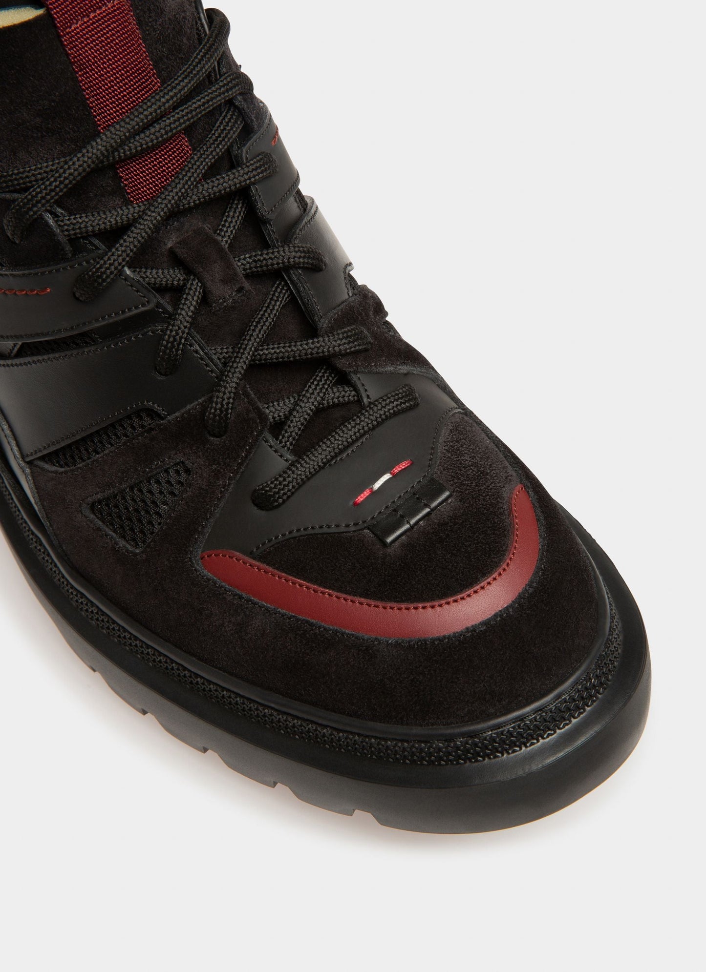 Vailont Leather Derbies In Black