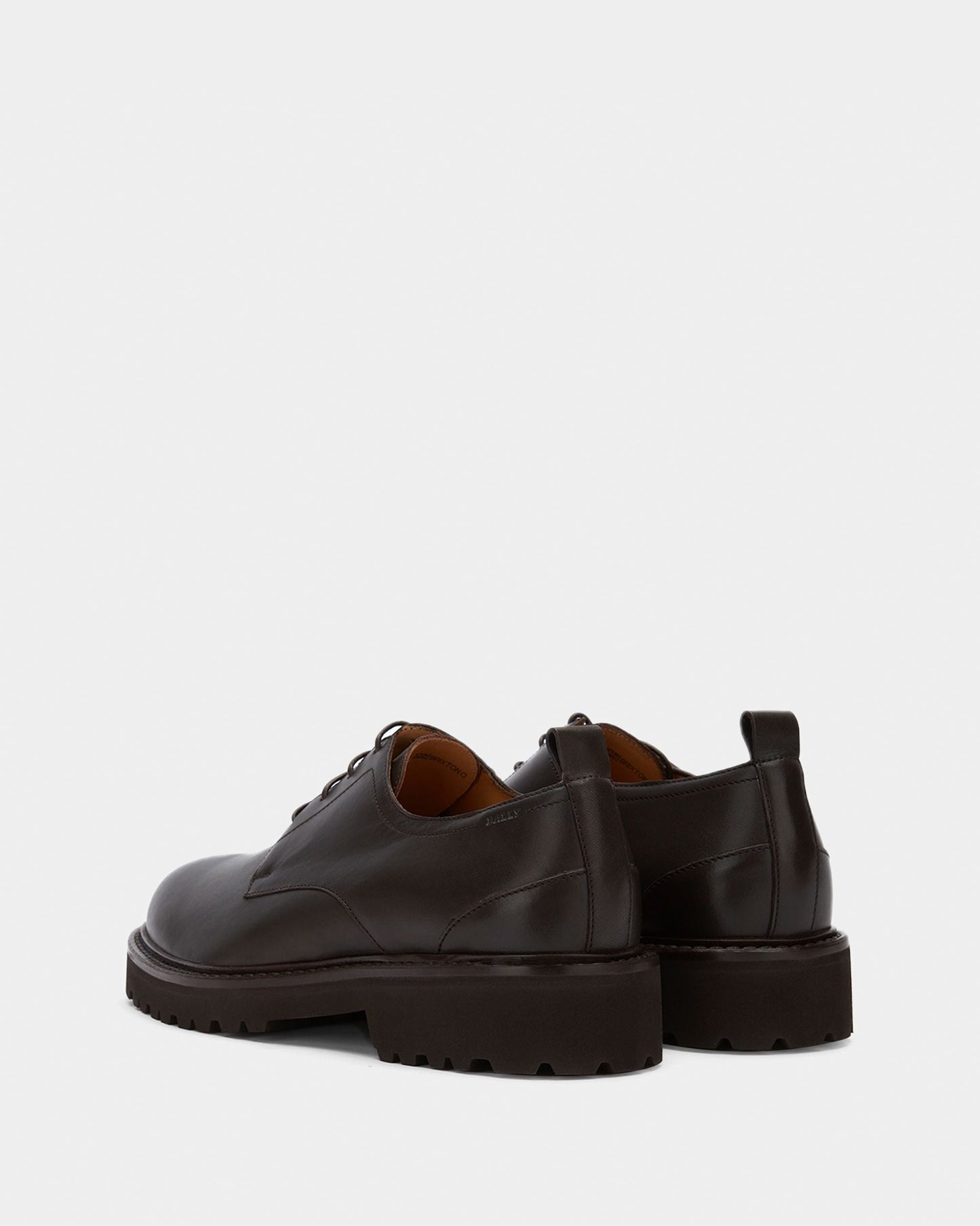 Derby in Brown Leather