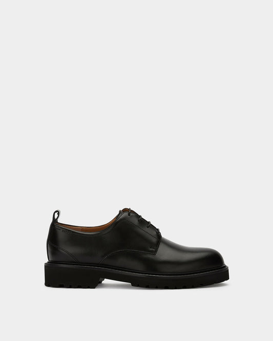 Derby in Black Leather