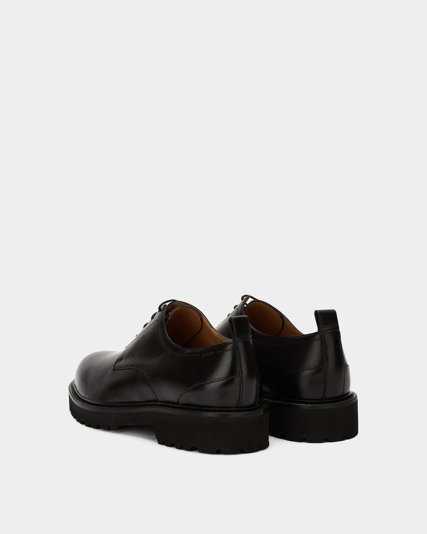 Derby in Black Leather