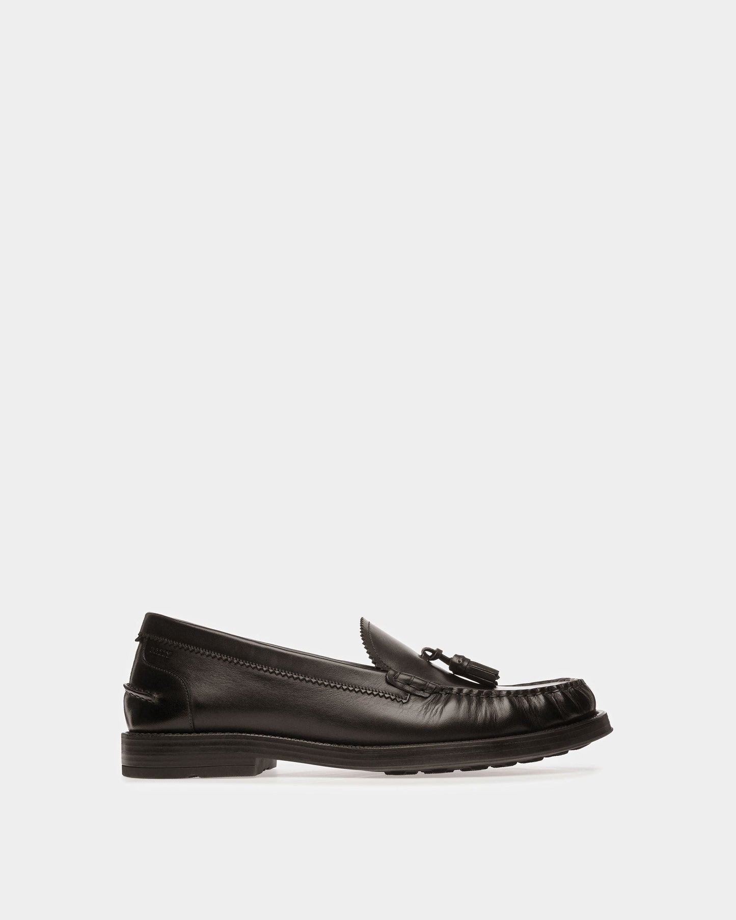 Resel Leather Moccasins In Black