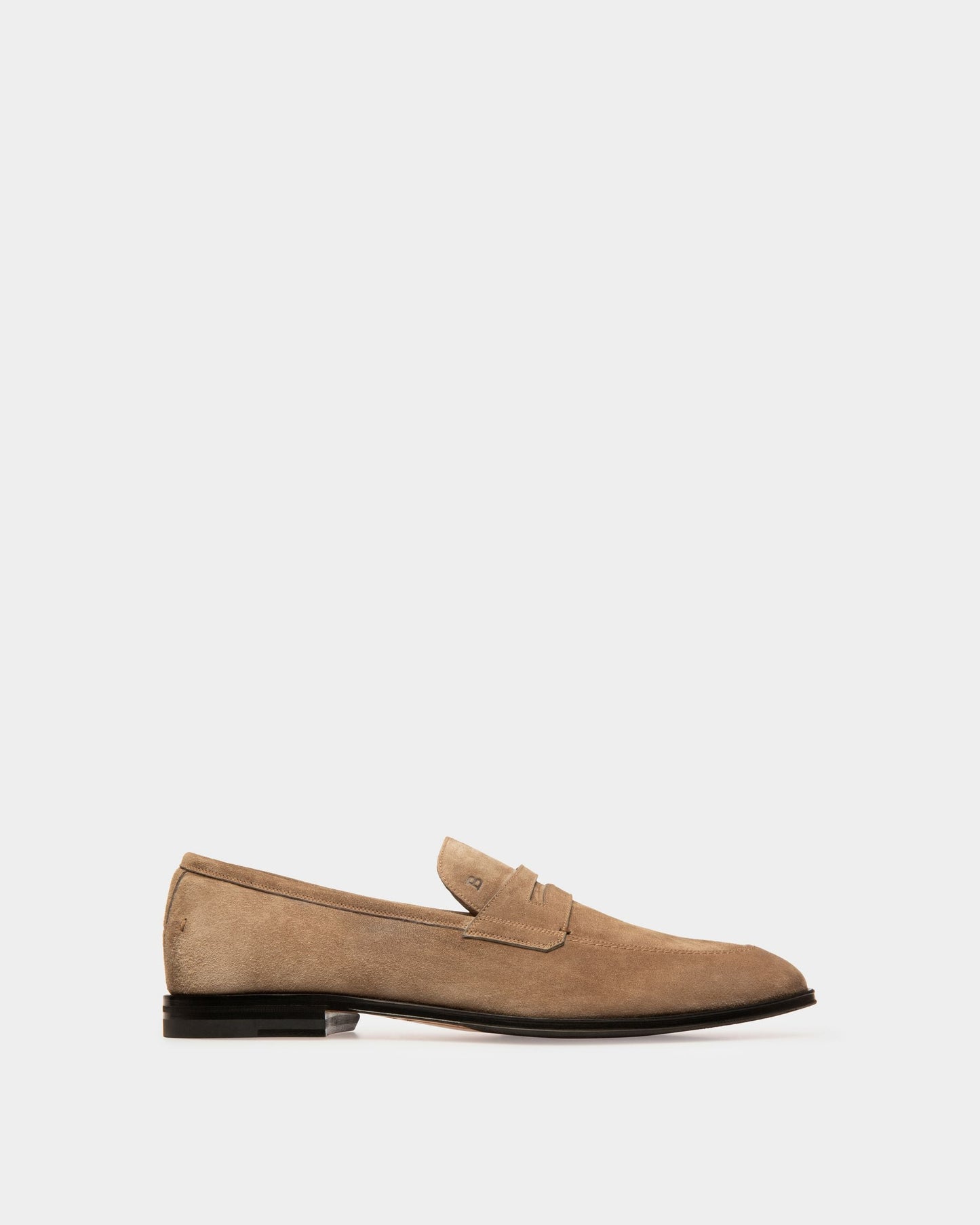 Webb Leather Loafers In Taupe