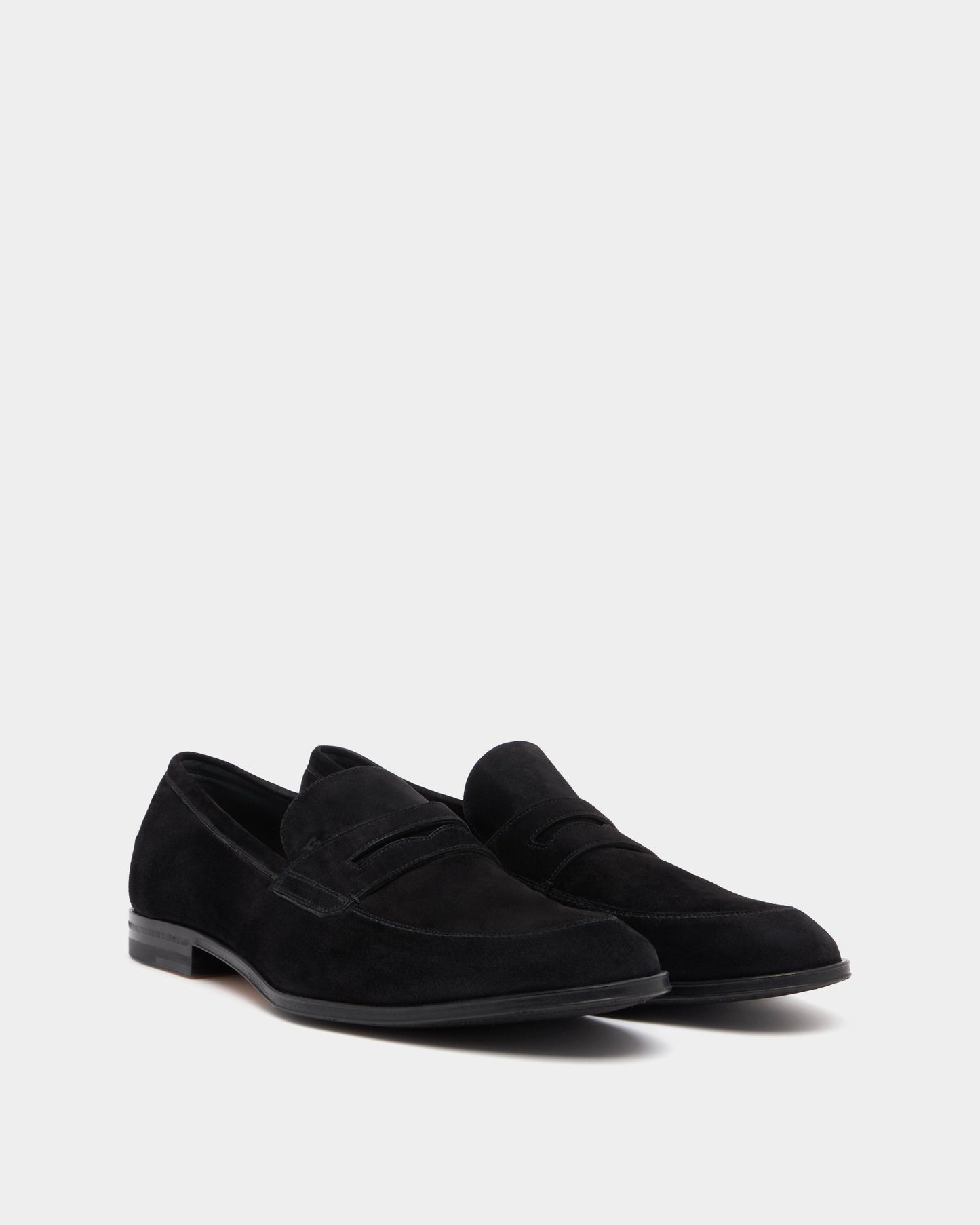 Webb Leather Loafers In Black