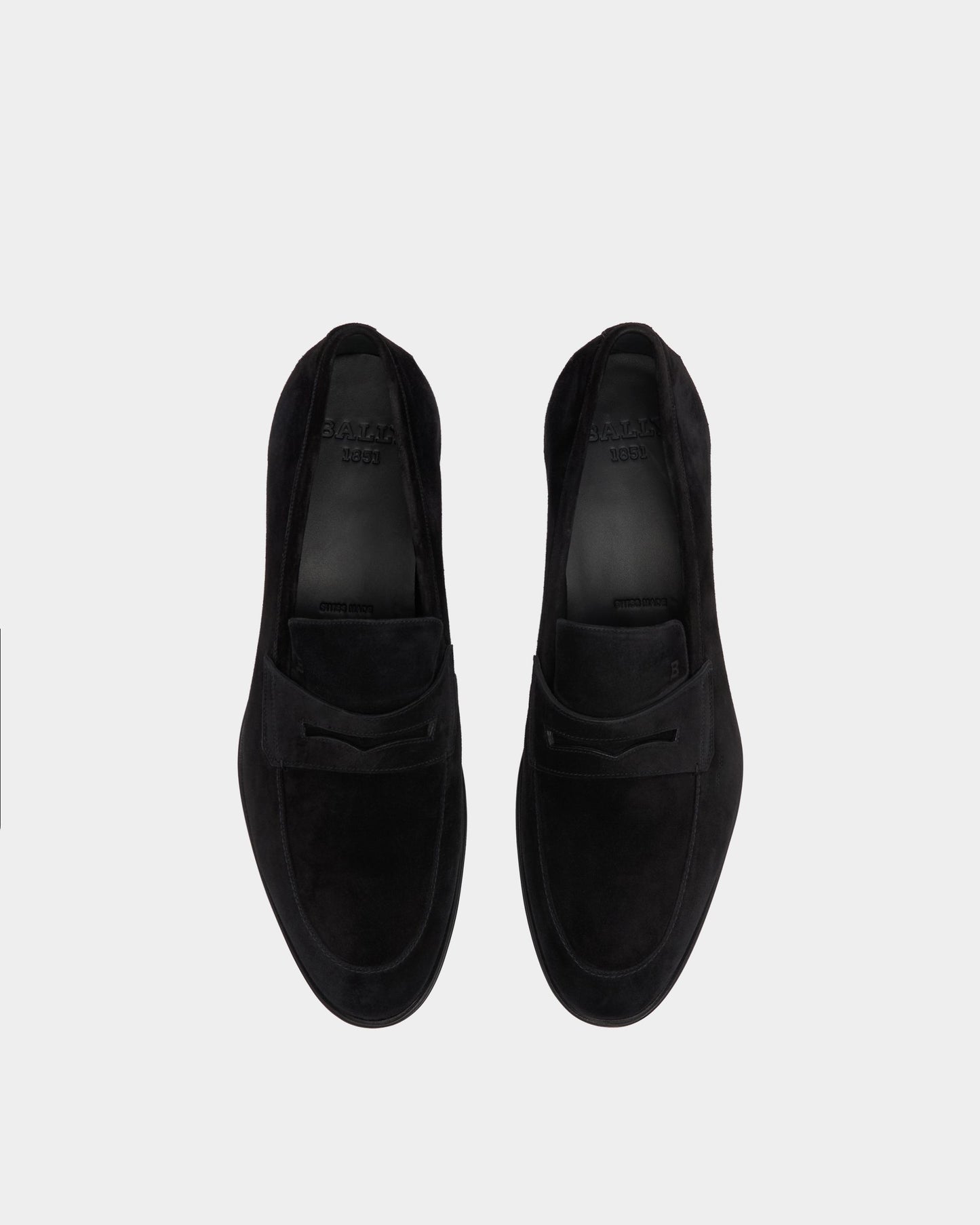 Webb Leather Loafers In Black