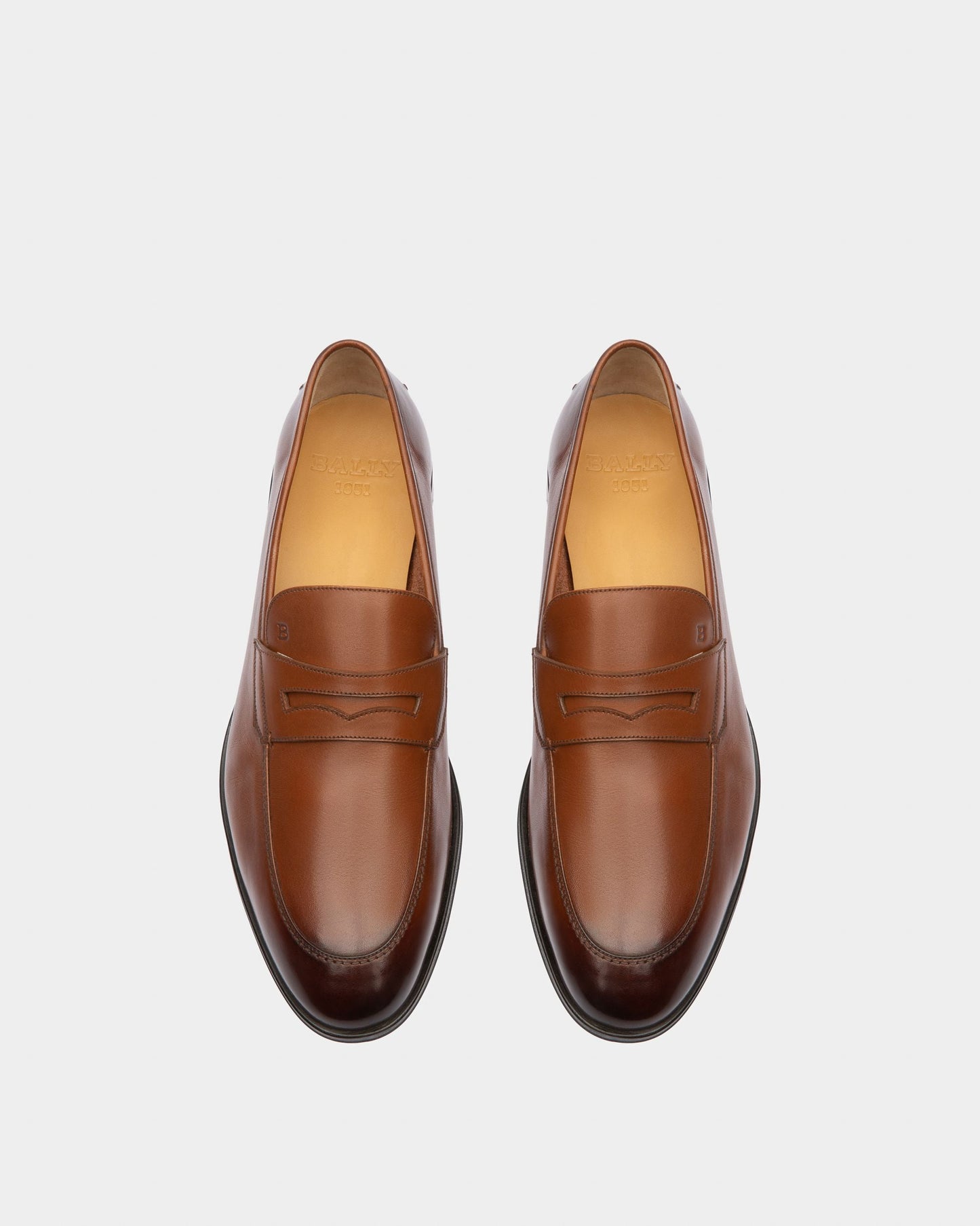 Webb Leather Loafers In Brown