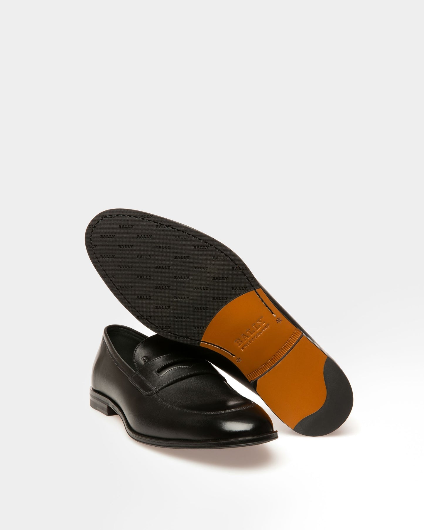 Webb Leather Loafers In Black