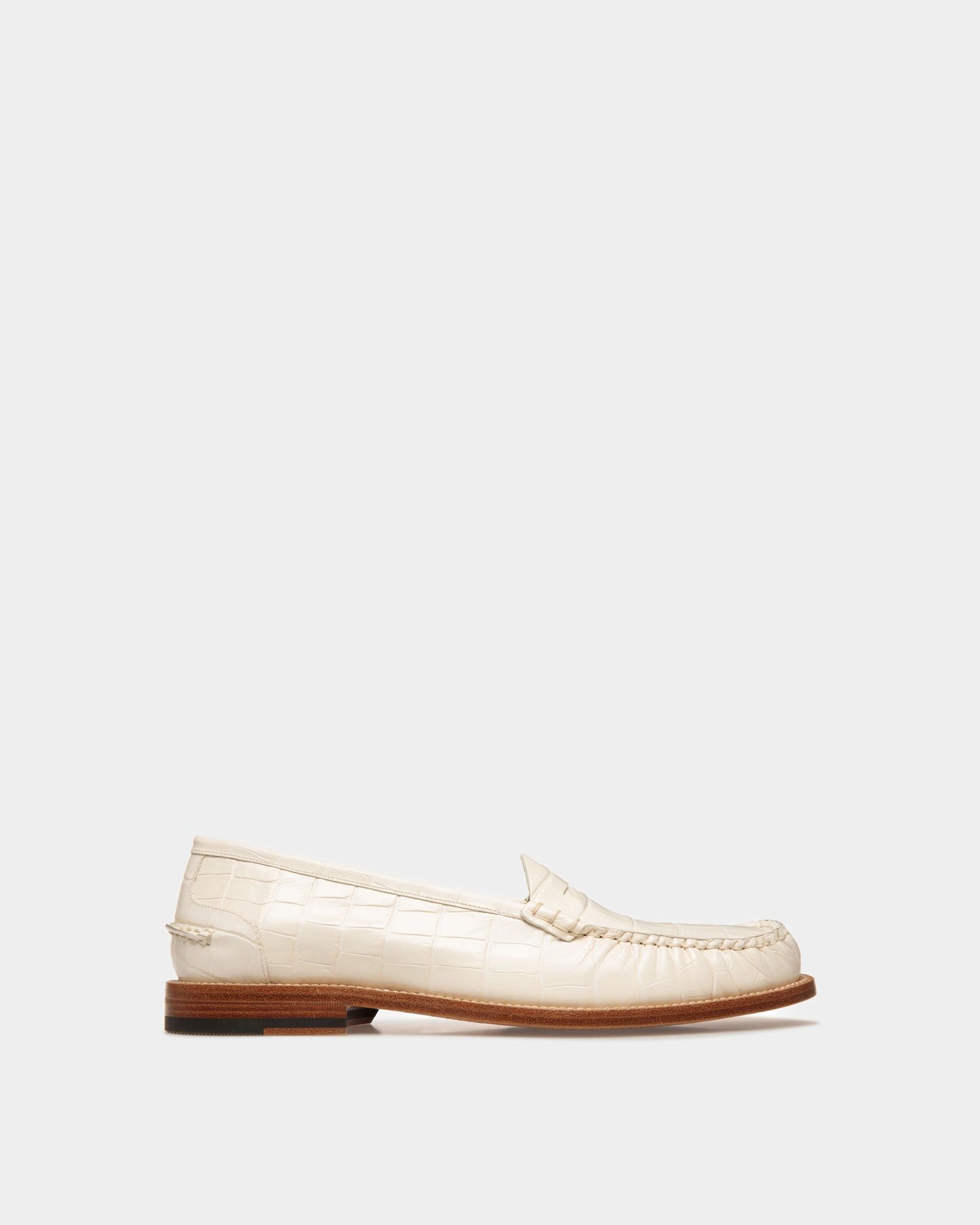 Rome Mocassins In Bone Leather