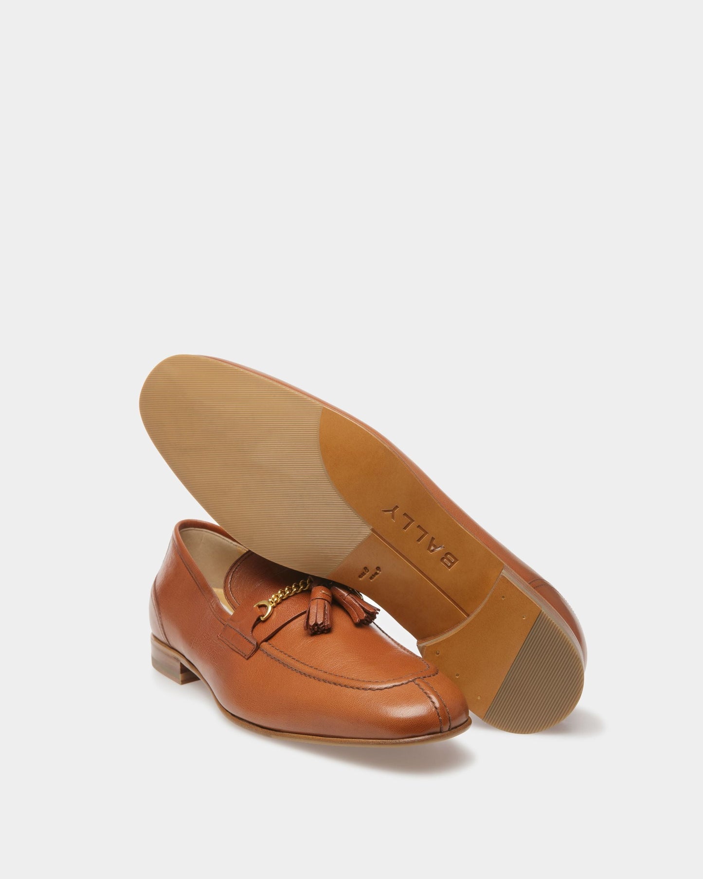 Saily | Men's Loafers | Brown Leather | Bally | Still Life Below