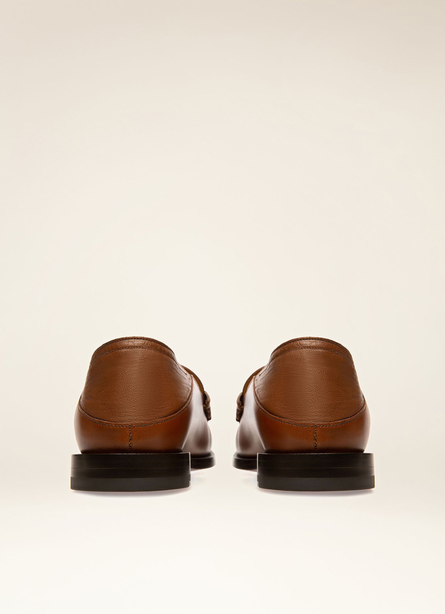 Coriano Leather Moccasins In Brown