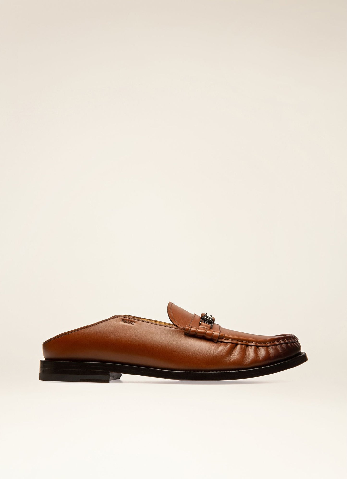 Coriano Leather Moccasins In Brown