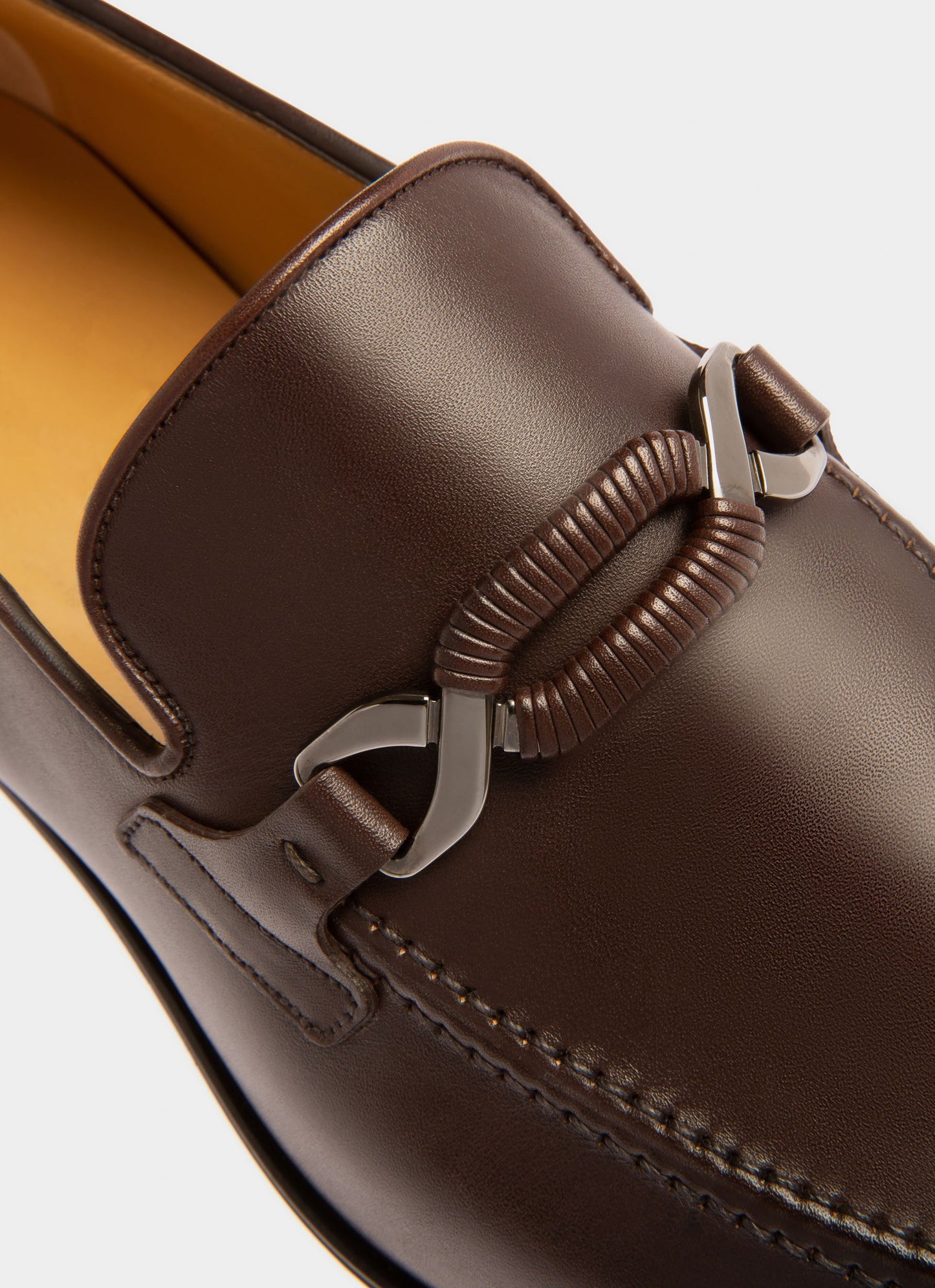 Wernof Leather Loafers In Brown