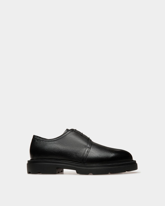 Zurich Derby Shoes In Black Leather