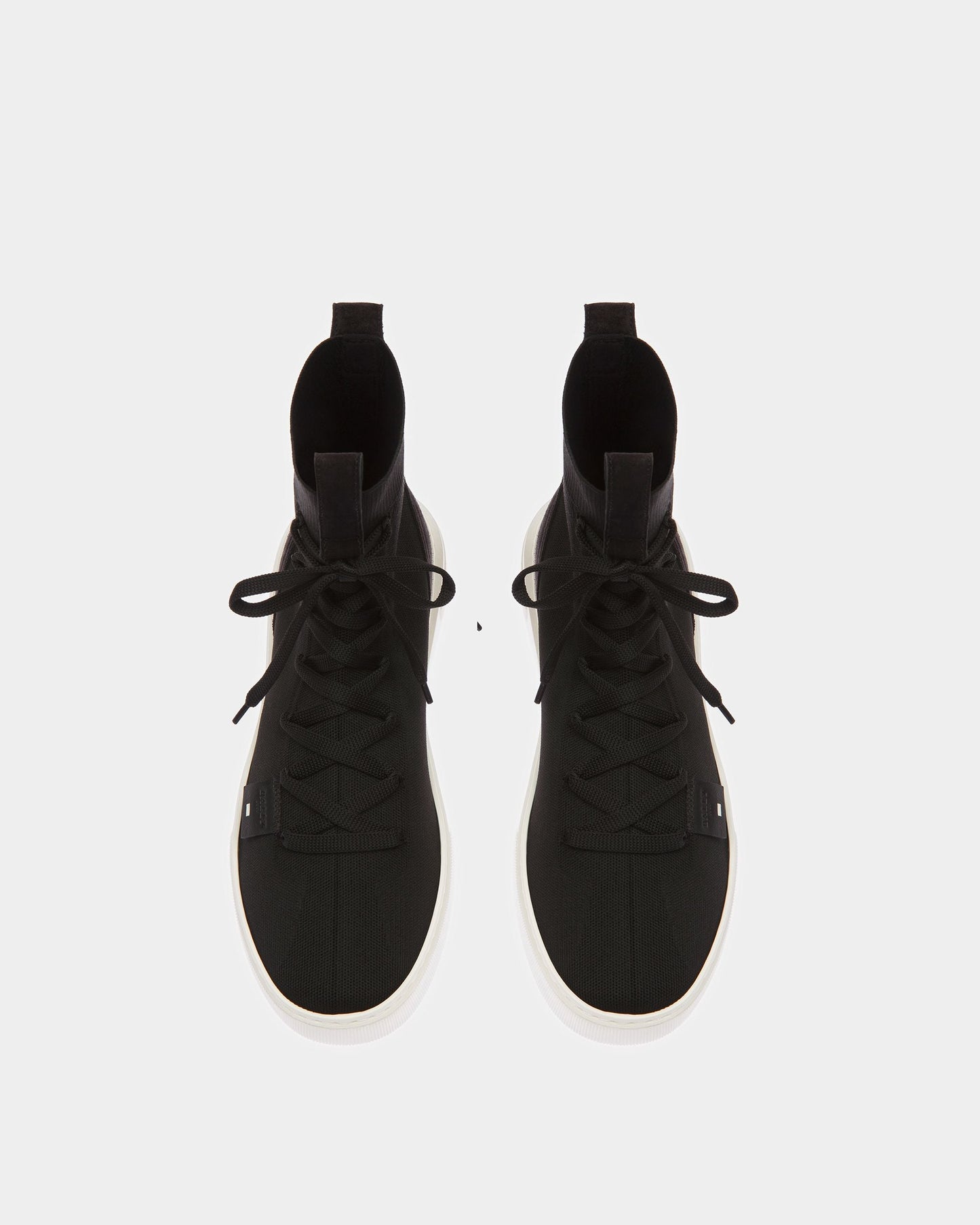 Mitys-T Leather Sneakers In Black