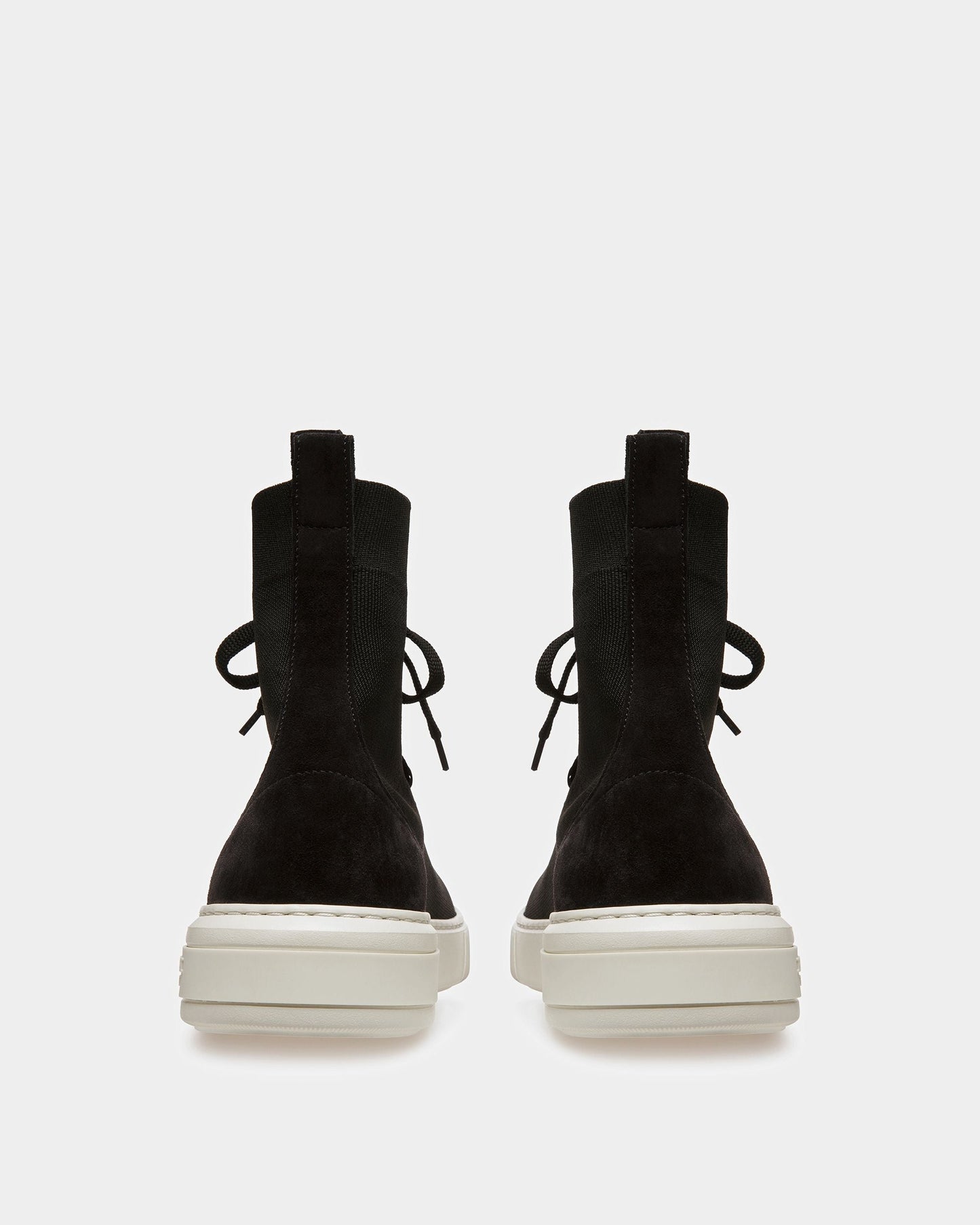 Mitys-T Leather Sneakers In Black