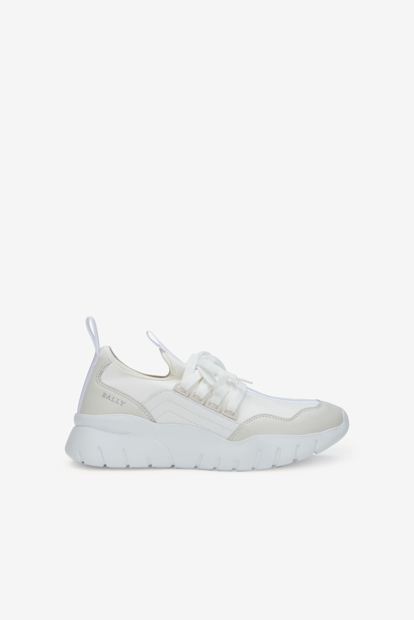 Sneaker in White Leather